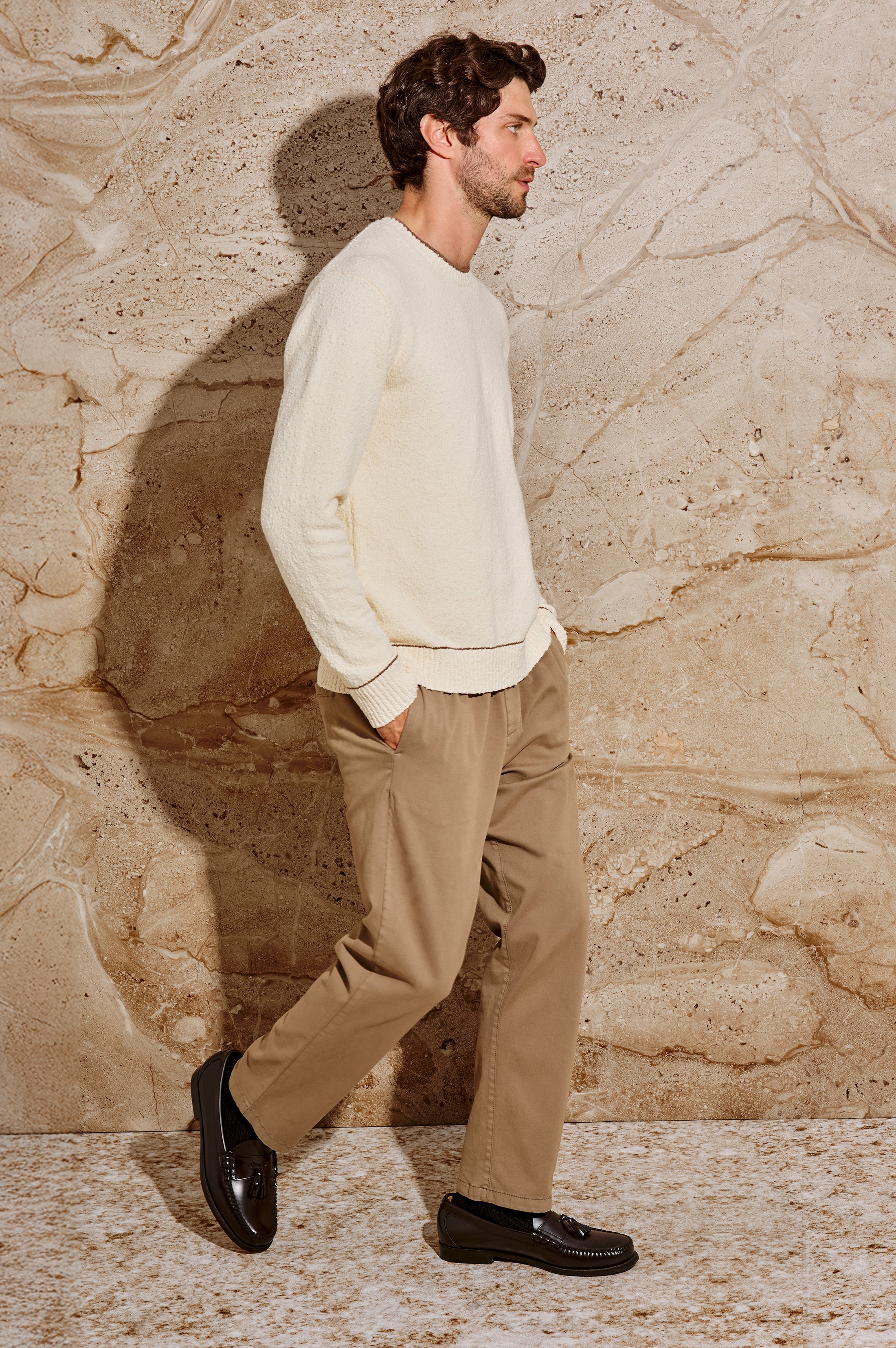 FRANCO SWEATER - CREAM - Image 5