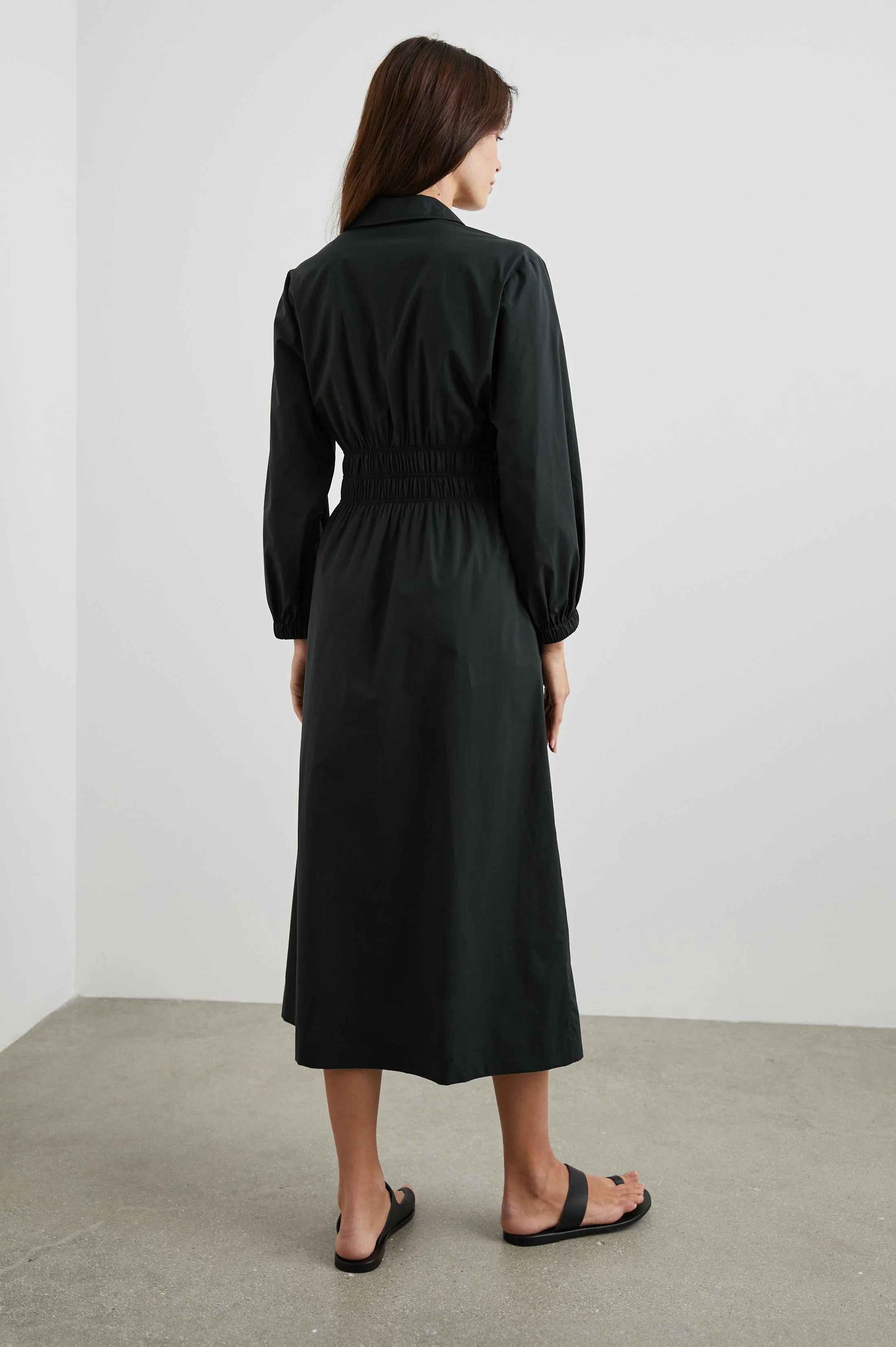 FRAYA DRESS - BLACK - Image 5