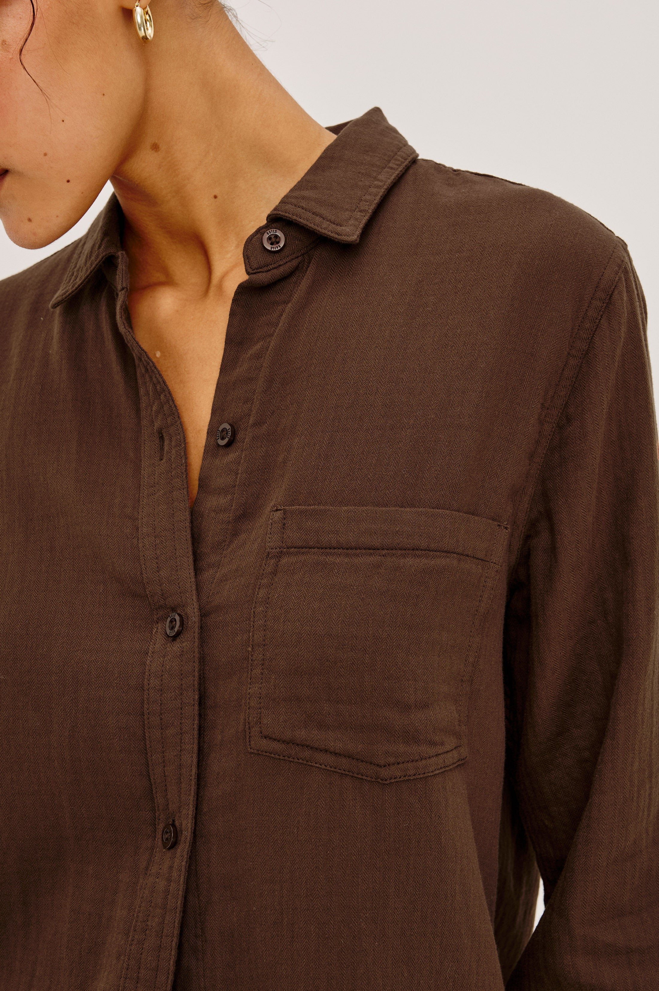 FREEMAN SHIRT - ESPRESSO - Image 2