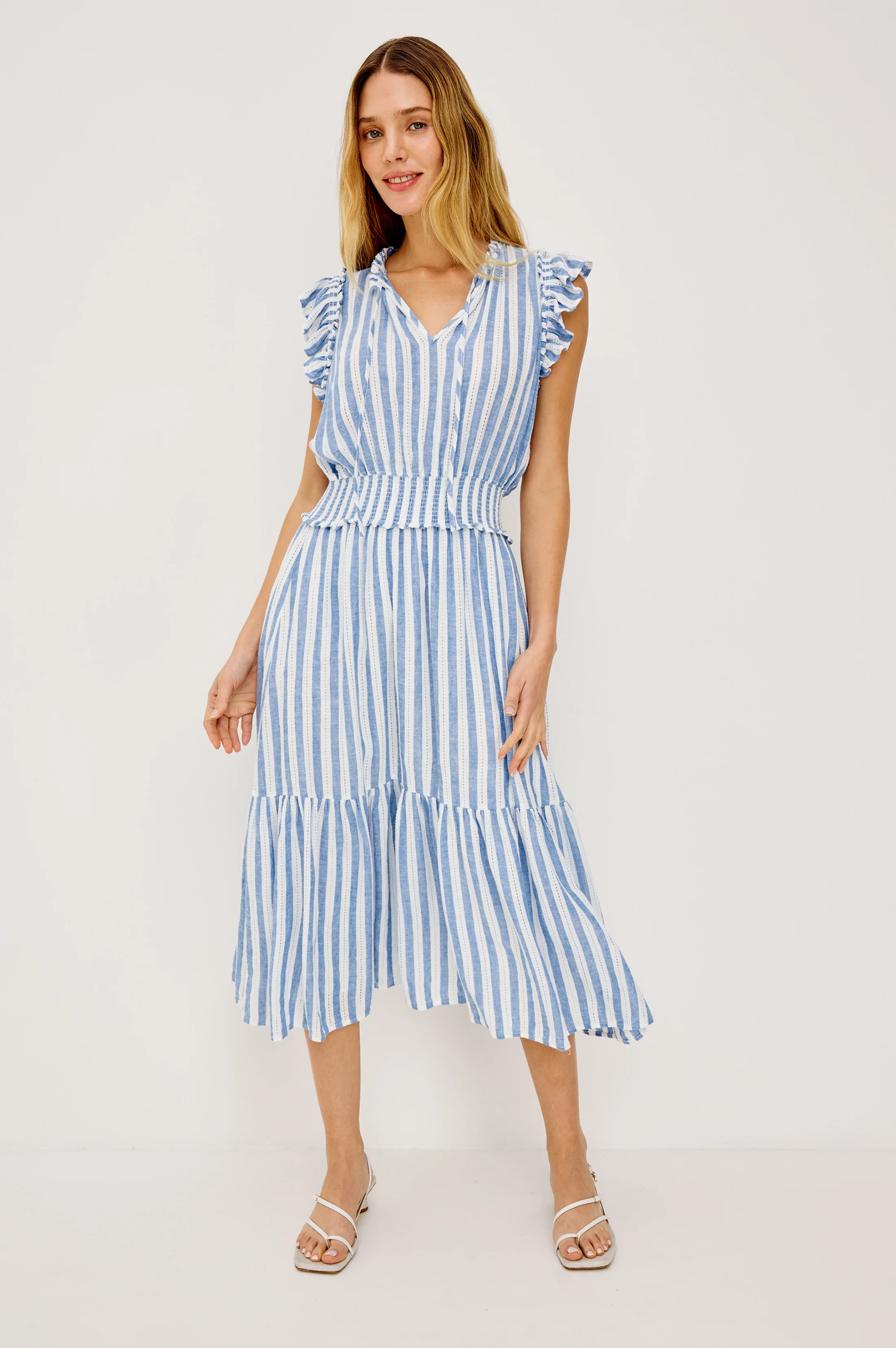GARDEN DRESS - ATLANTIS STRIPE - Image 3