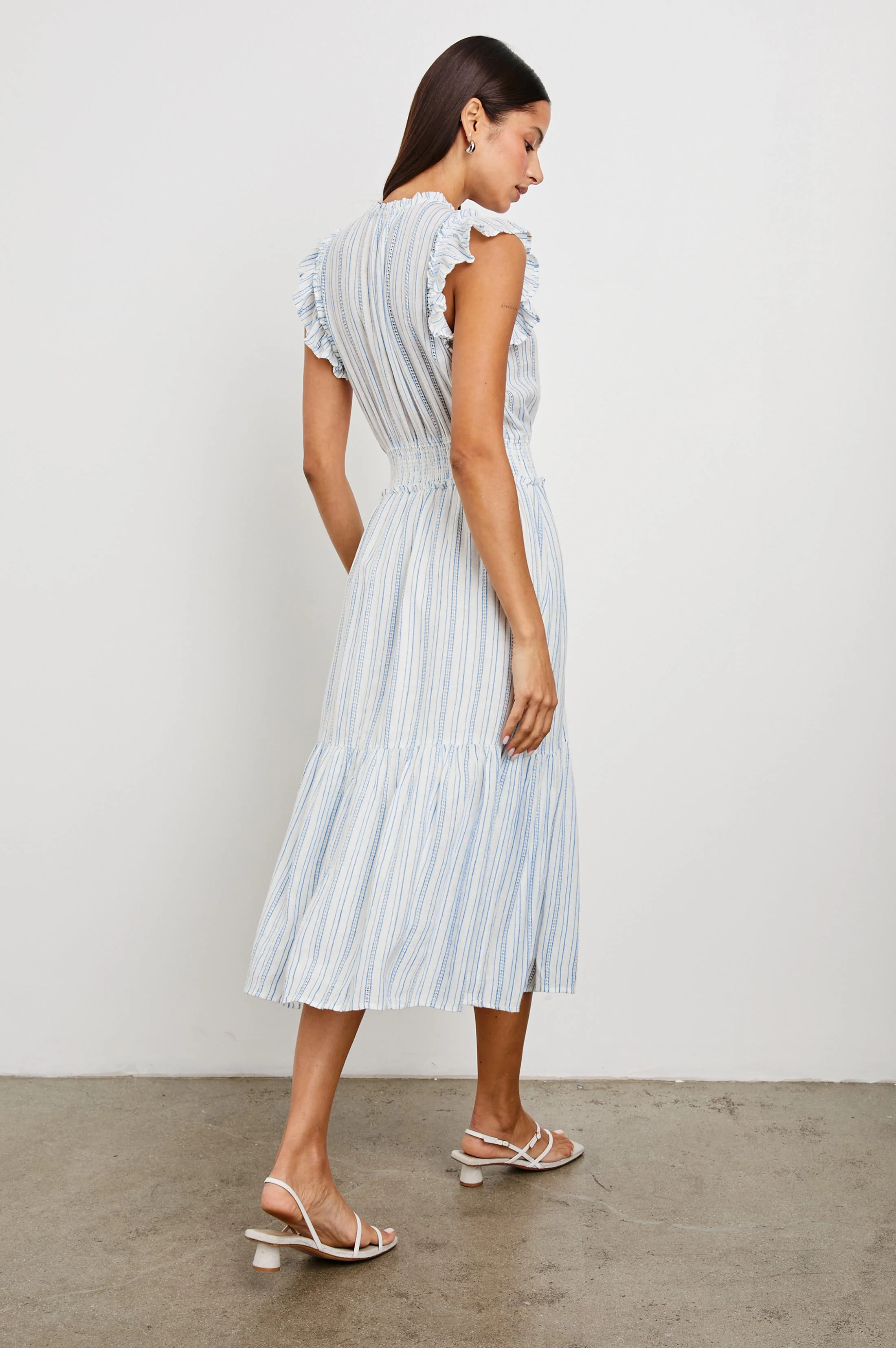 GARDEN DRESS - SONOMA STRIPE - Image 4