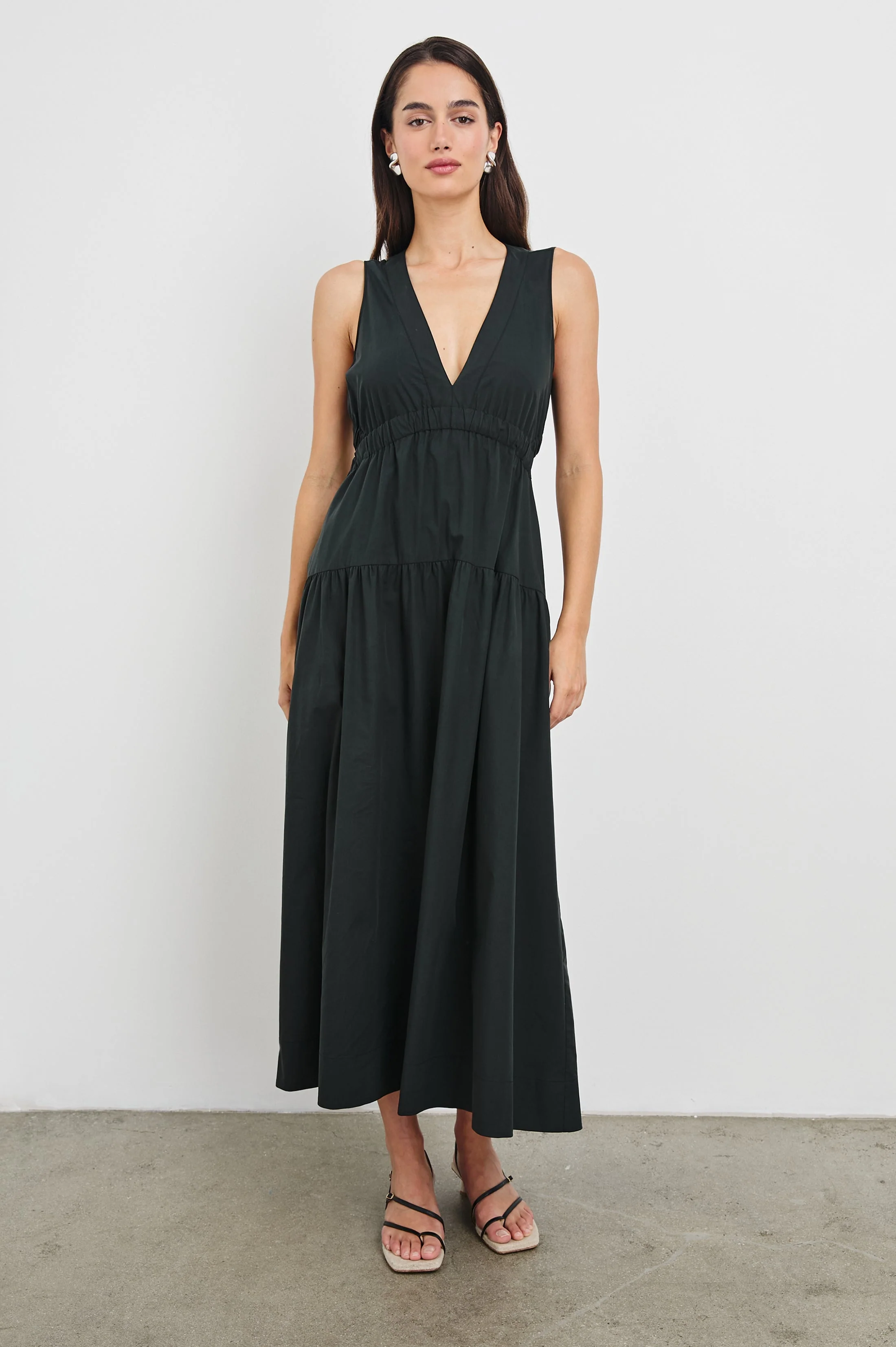GENEVIEVE DRESS - BLACK - Image 3