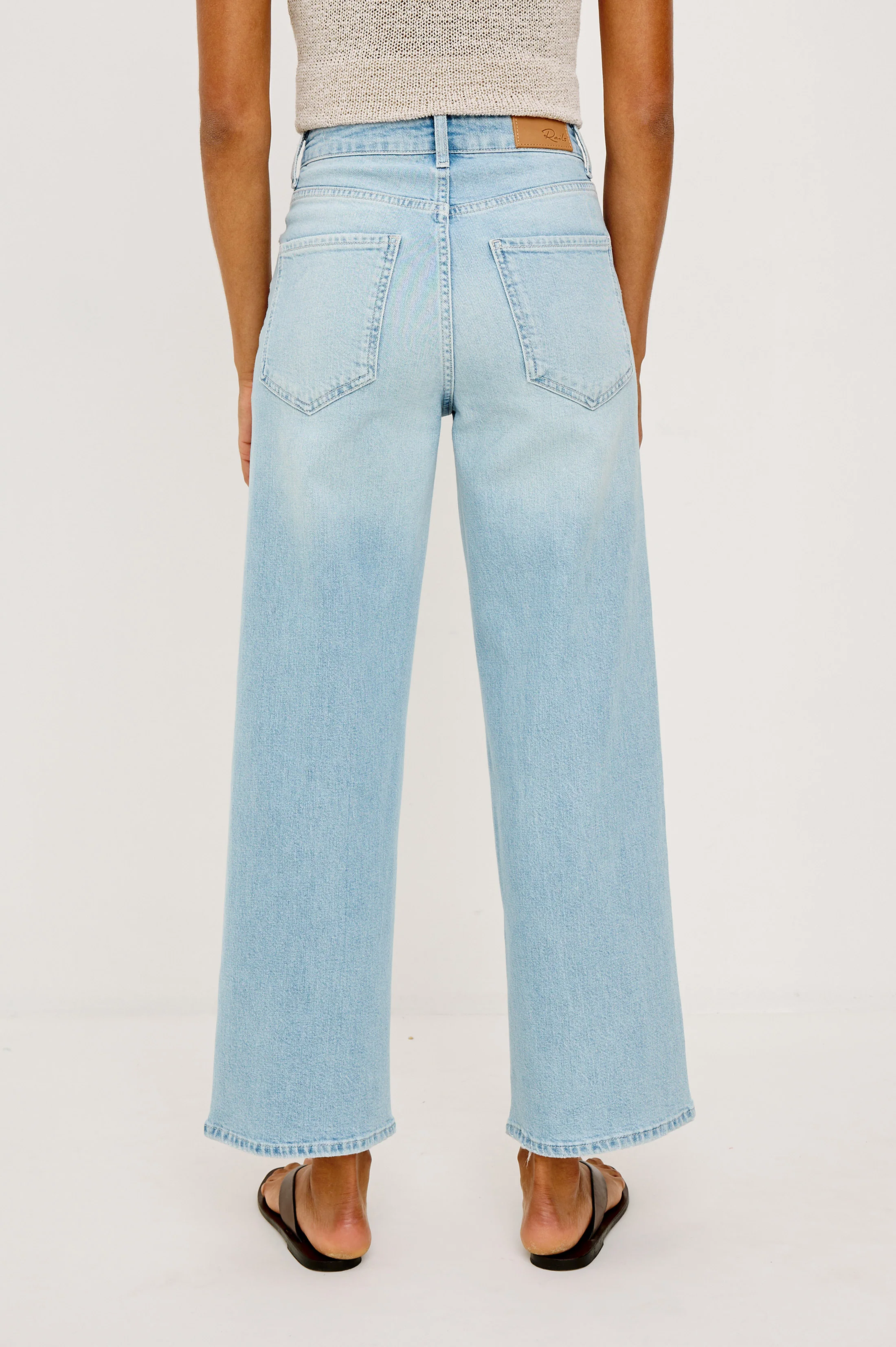 GETTY CROP WIDE LEG - LELANI EMBROIDERED - Image 5