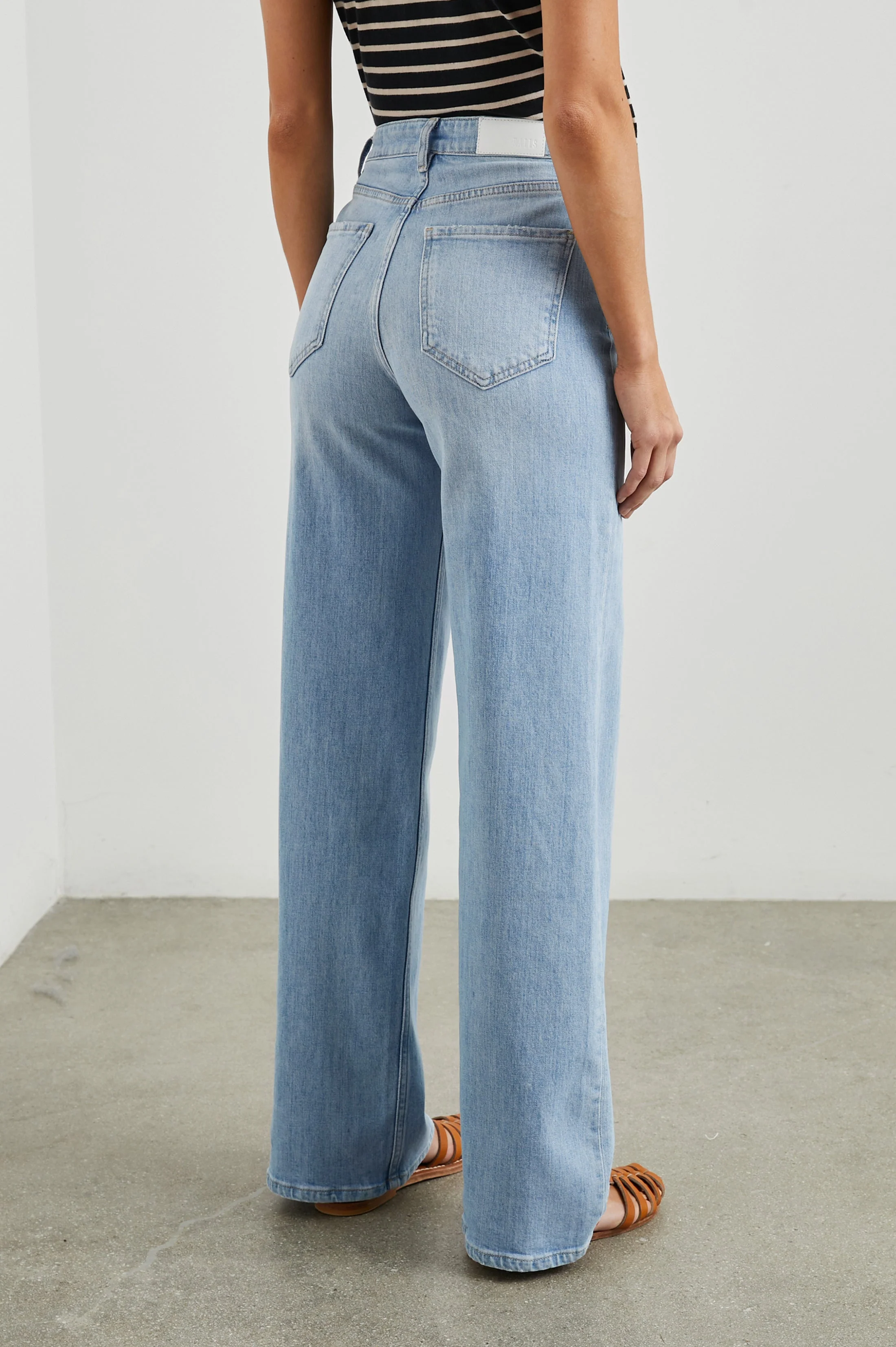 GETTY WIDE LEG - BLUE MIST - Image 4