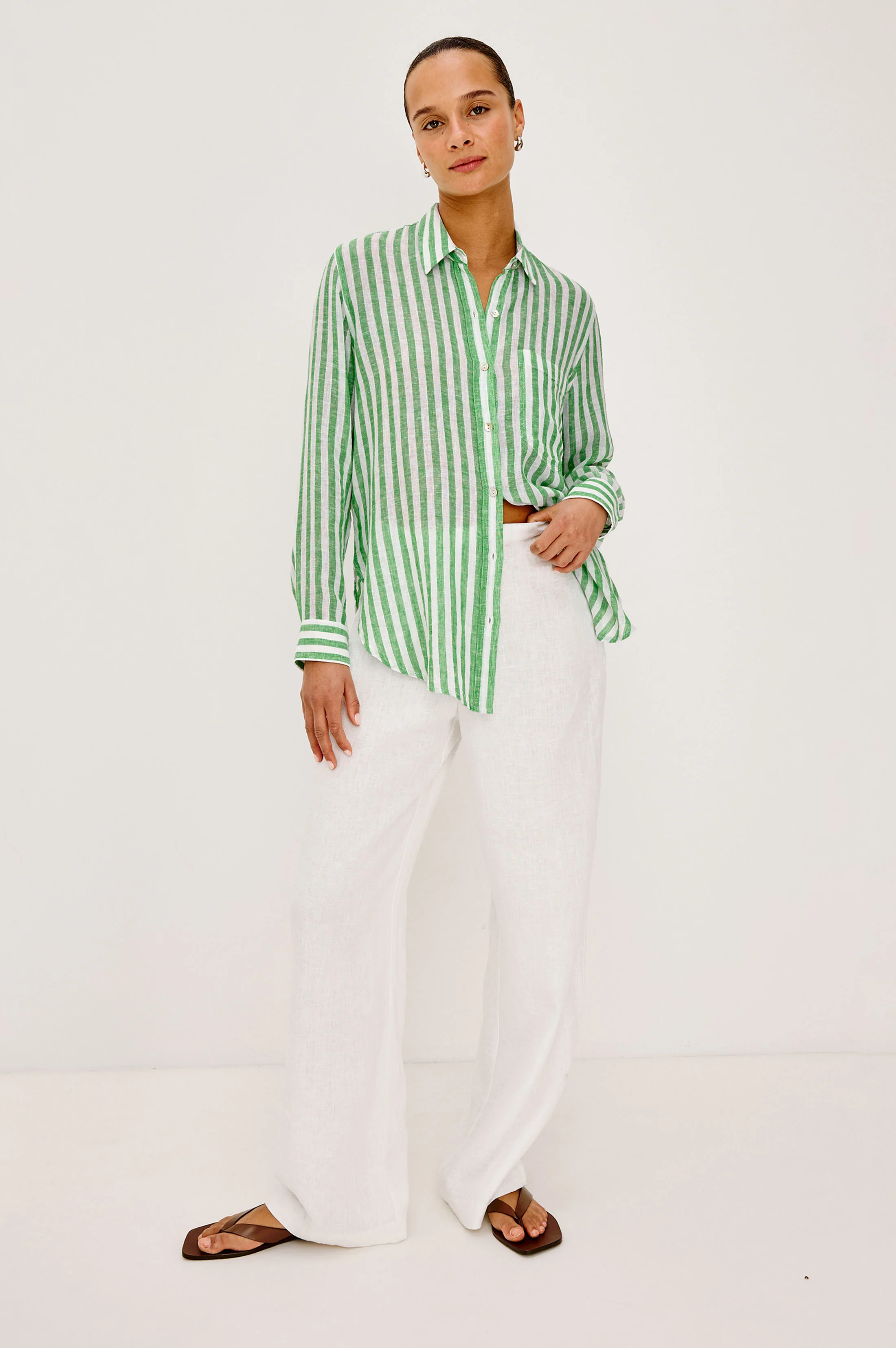 RAILS X GIADZY GIADA SHIRT - TREVI STRIPE - Image 3
