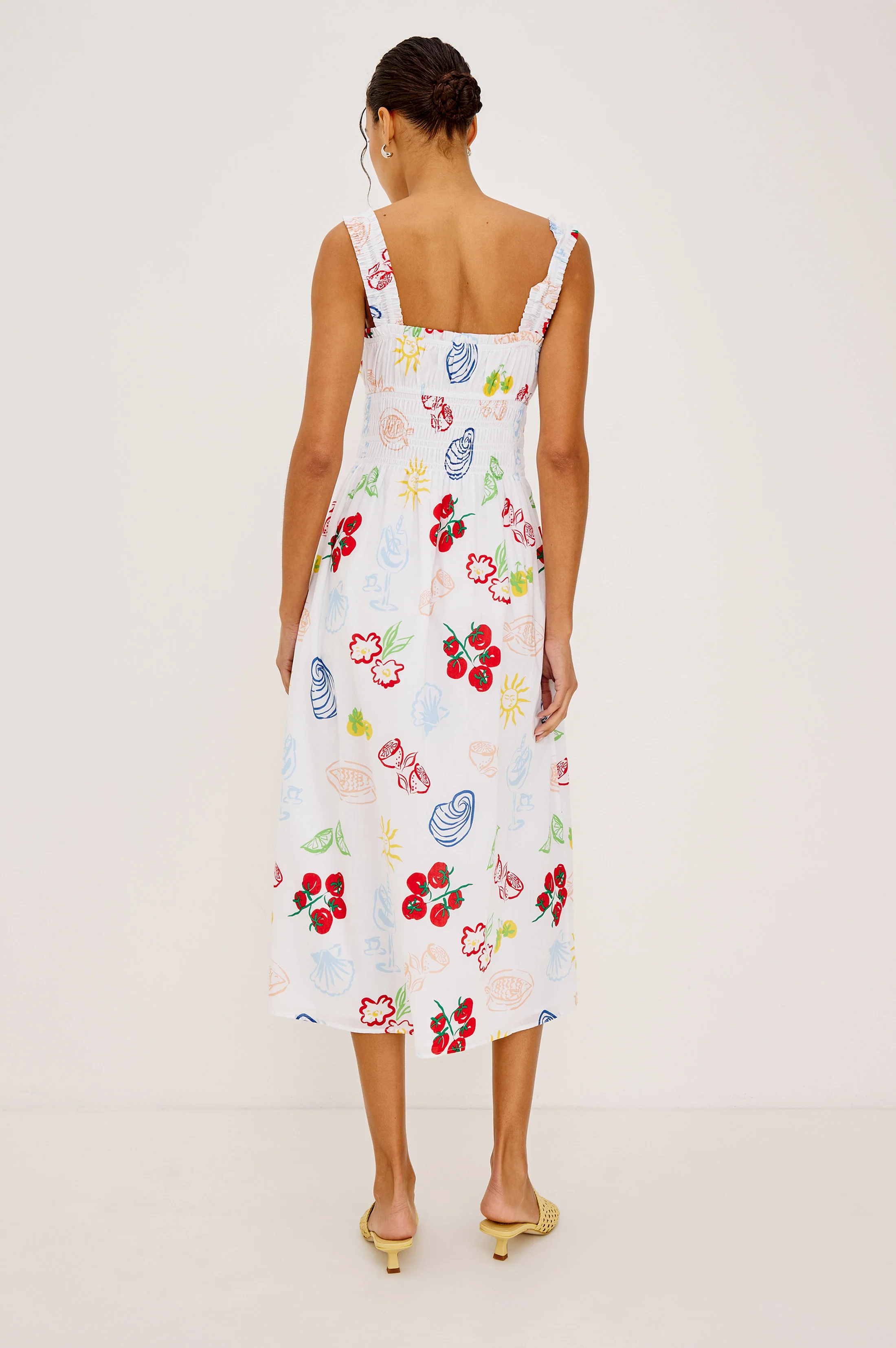 RAILS X GIADZY CAPRI DRESS - WHITE ANTIPASTI - Image 5