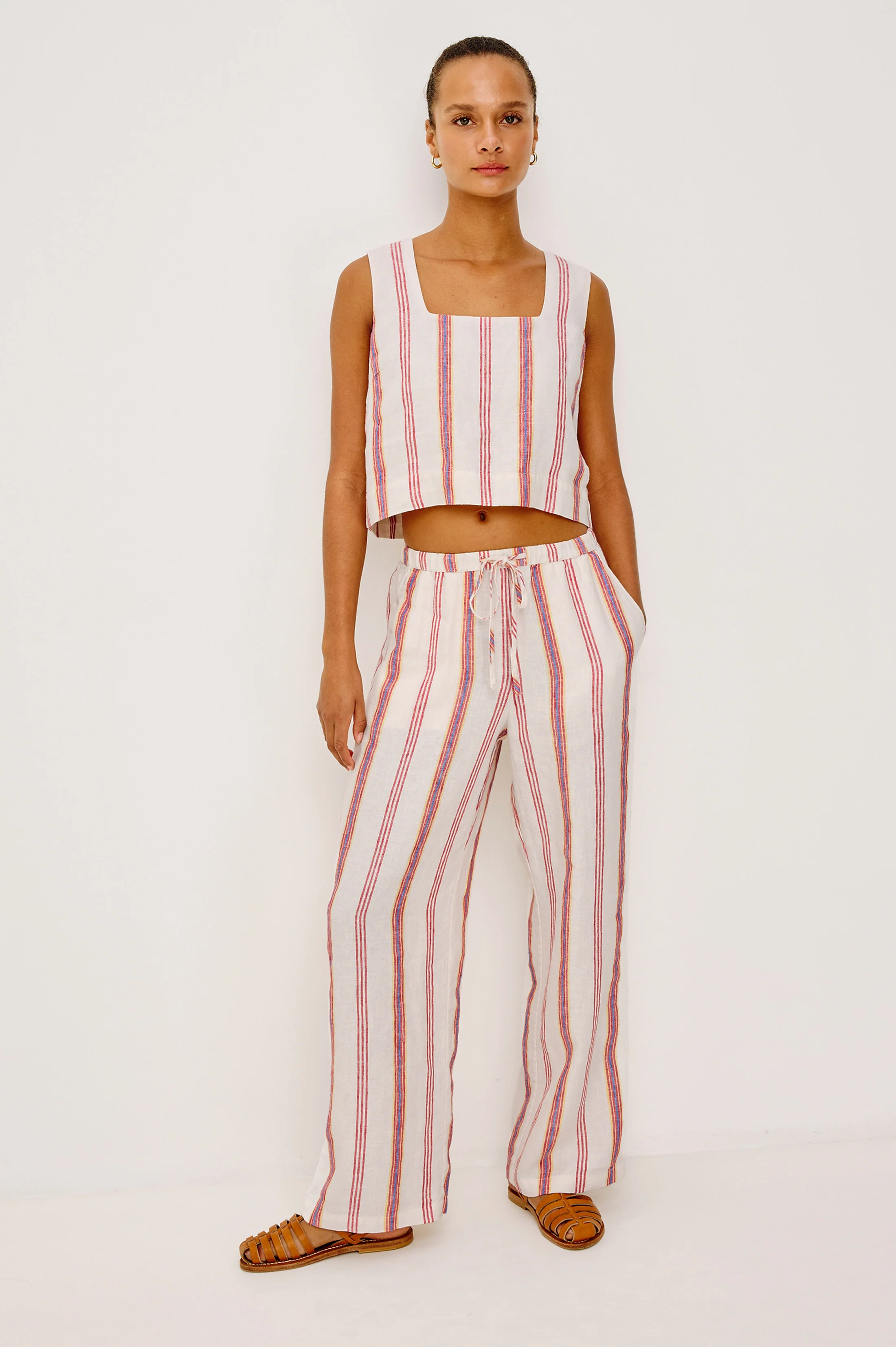 RAILS X GIADZY EMMIE PANT - PRIMAVERA STRIPE - Image 3