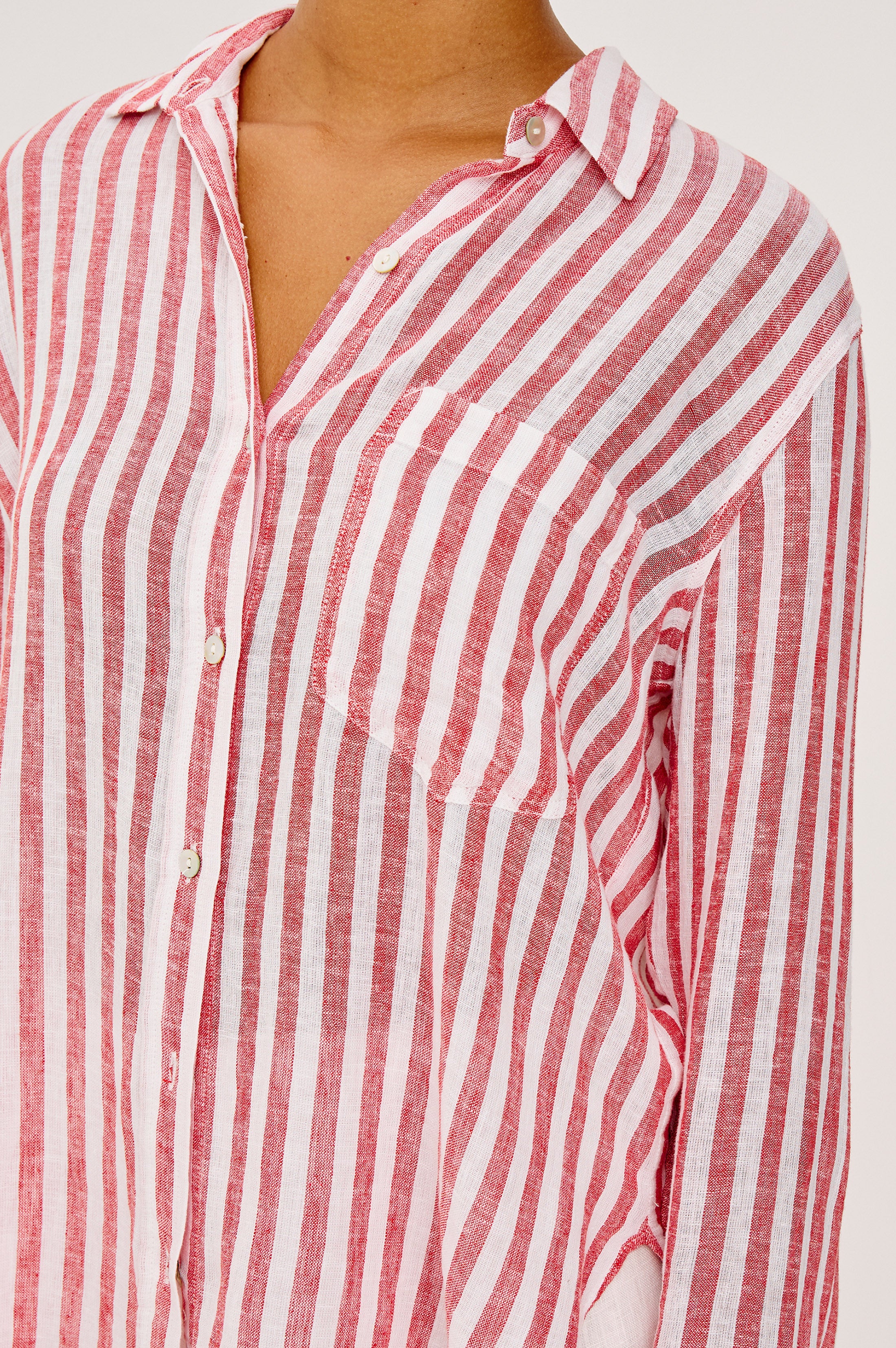 RAILS X GIADZY GIADA SHIRT - RAVELLO STRIPE - Image 2