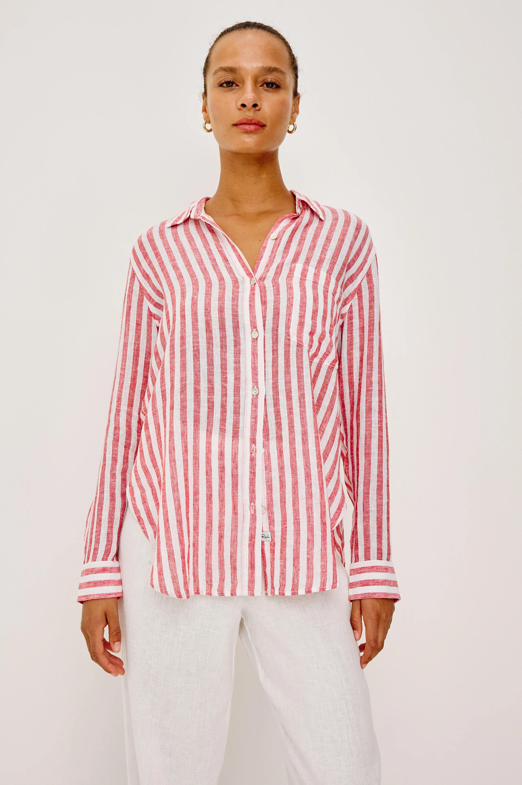 RAILS X GIADZY GIADA SHIRT - RAVELLO STRIPE - Image 4