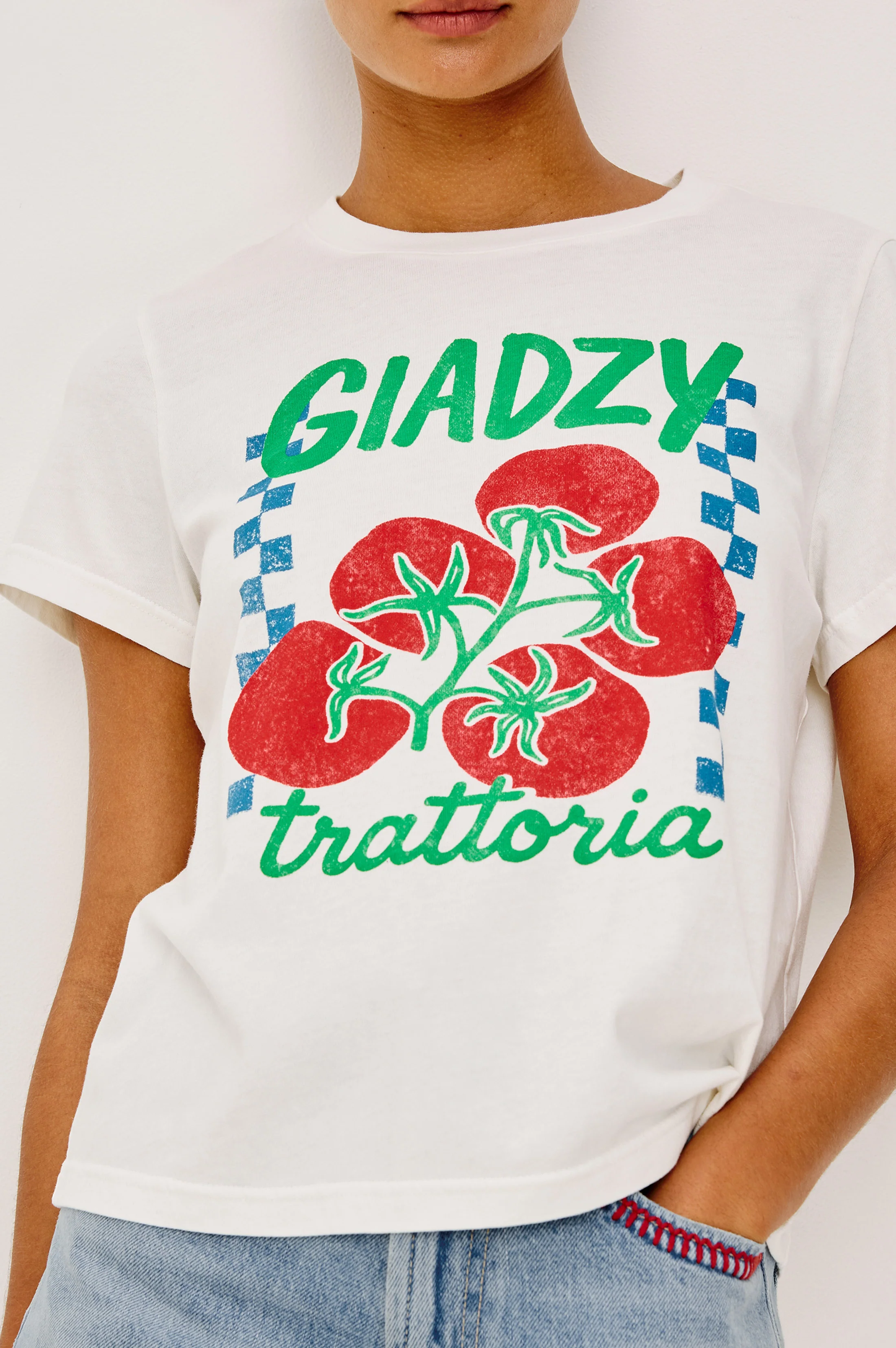 RAILS X GIADZY THE CLASSIC CREW T-SHIRT - GIADZY TRATTORIA - Image 2