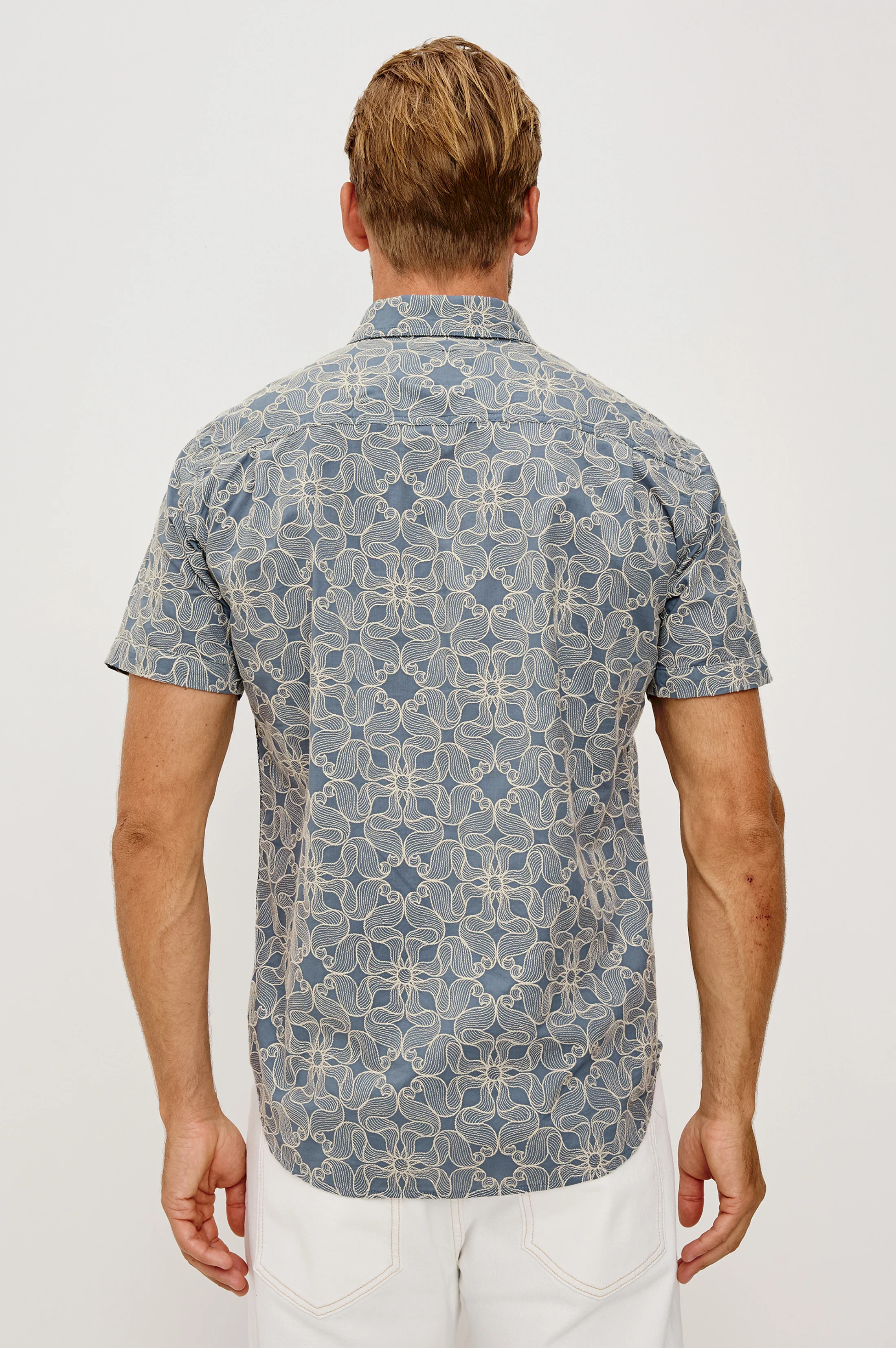 HALE SHIRT - WHIRLING DAISY STEEL - Image 5
