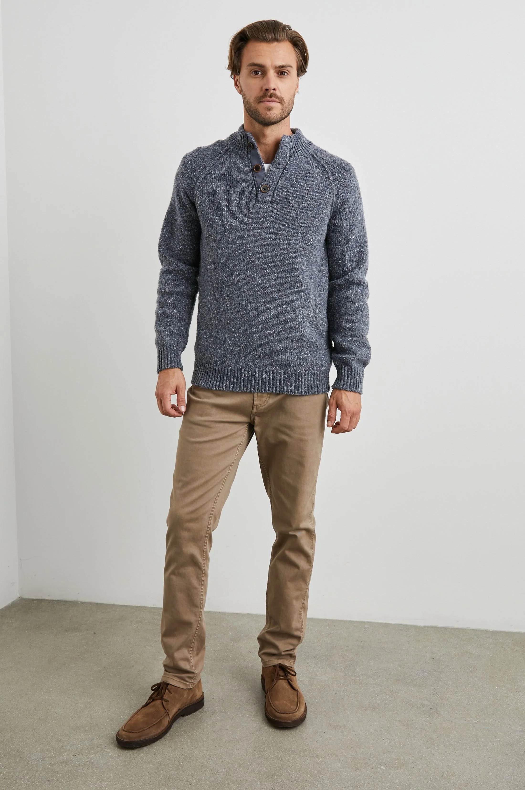 HARDING SWEATER - BLUE NEP - Image 3