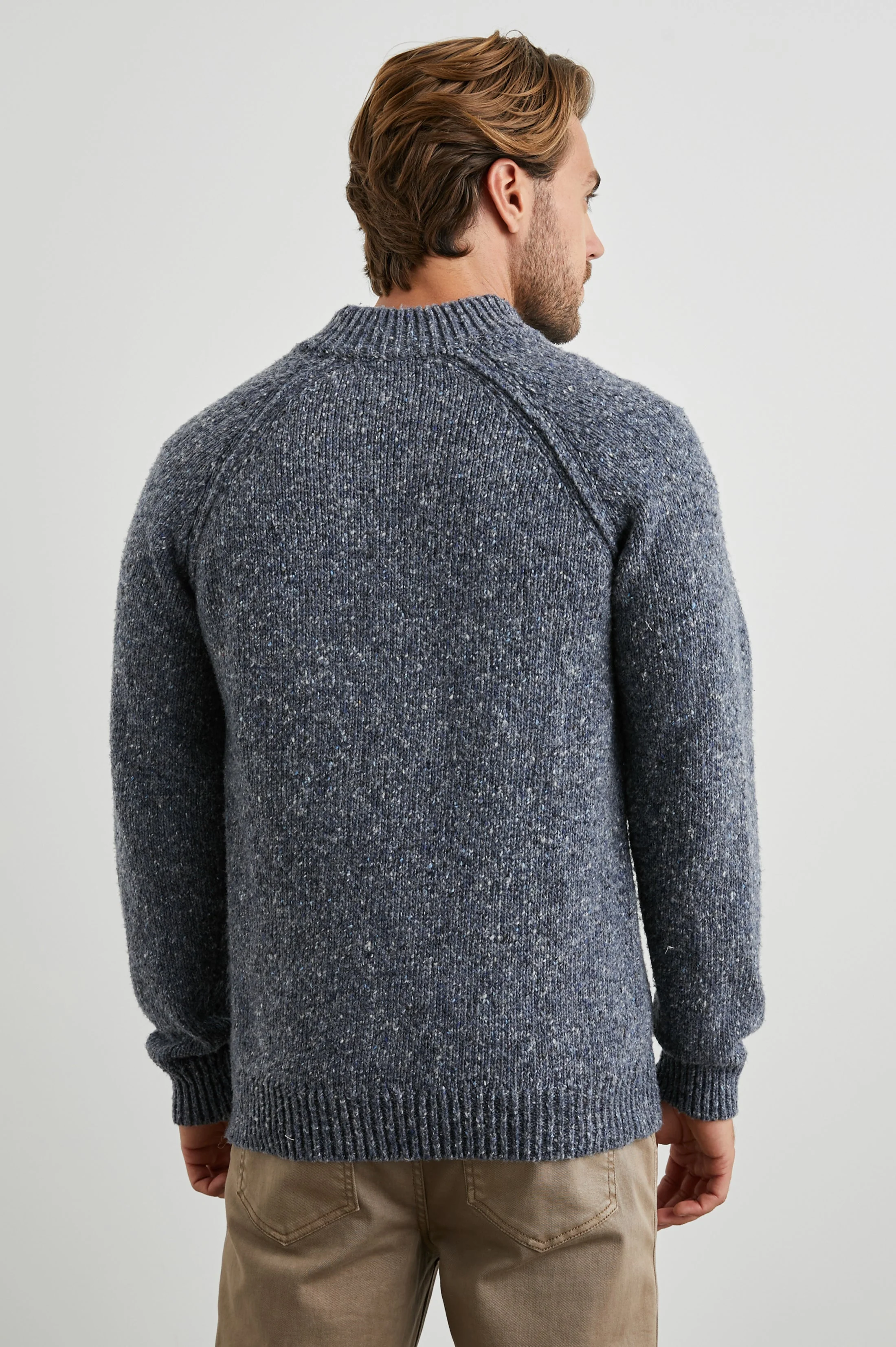 HARDING SWEATER - BLUE NEP - Image 4