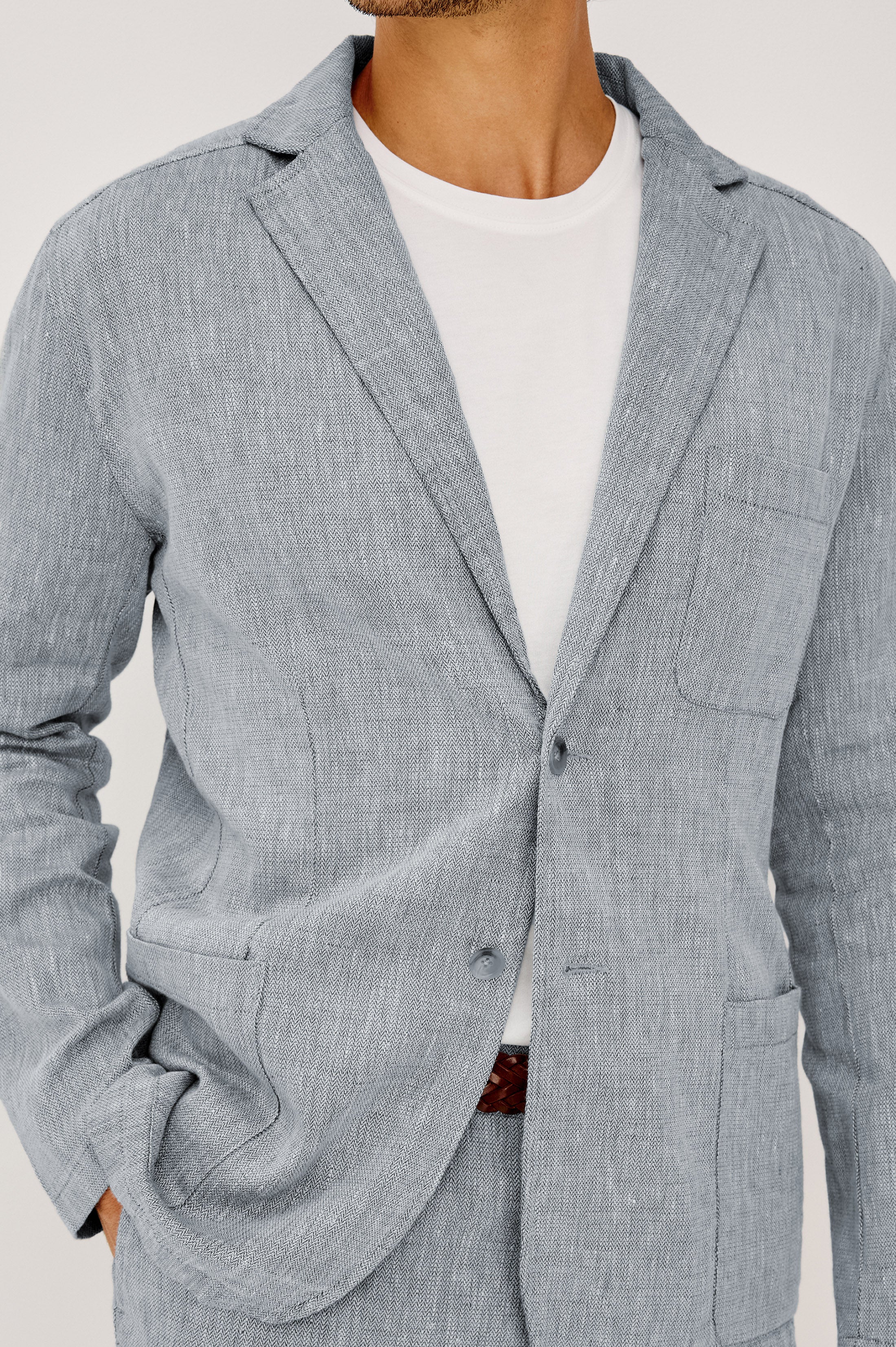 HARRIS BLAZER - BICOASTAL BLUE - Image 2