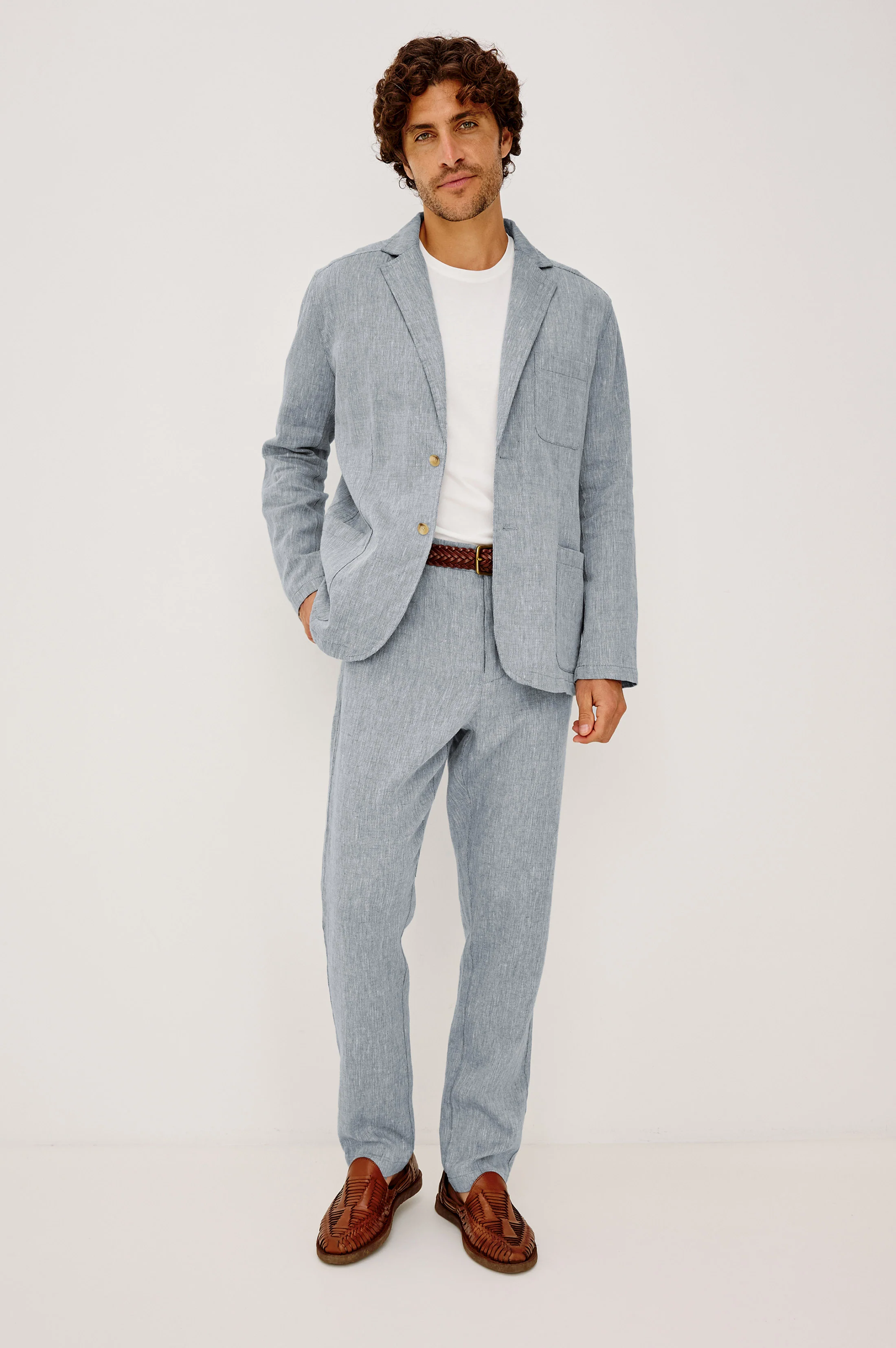 HARRIS BLAZER - BICOASTAL BLUE - Image 3