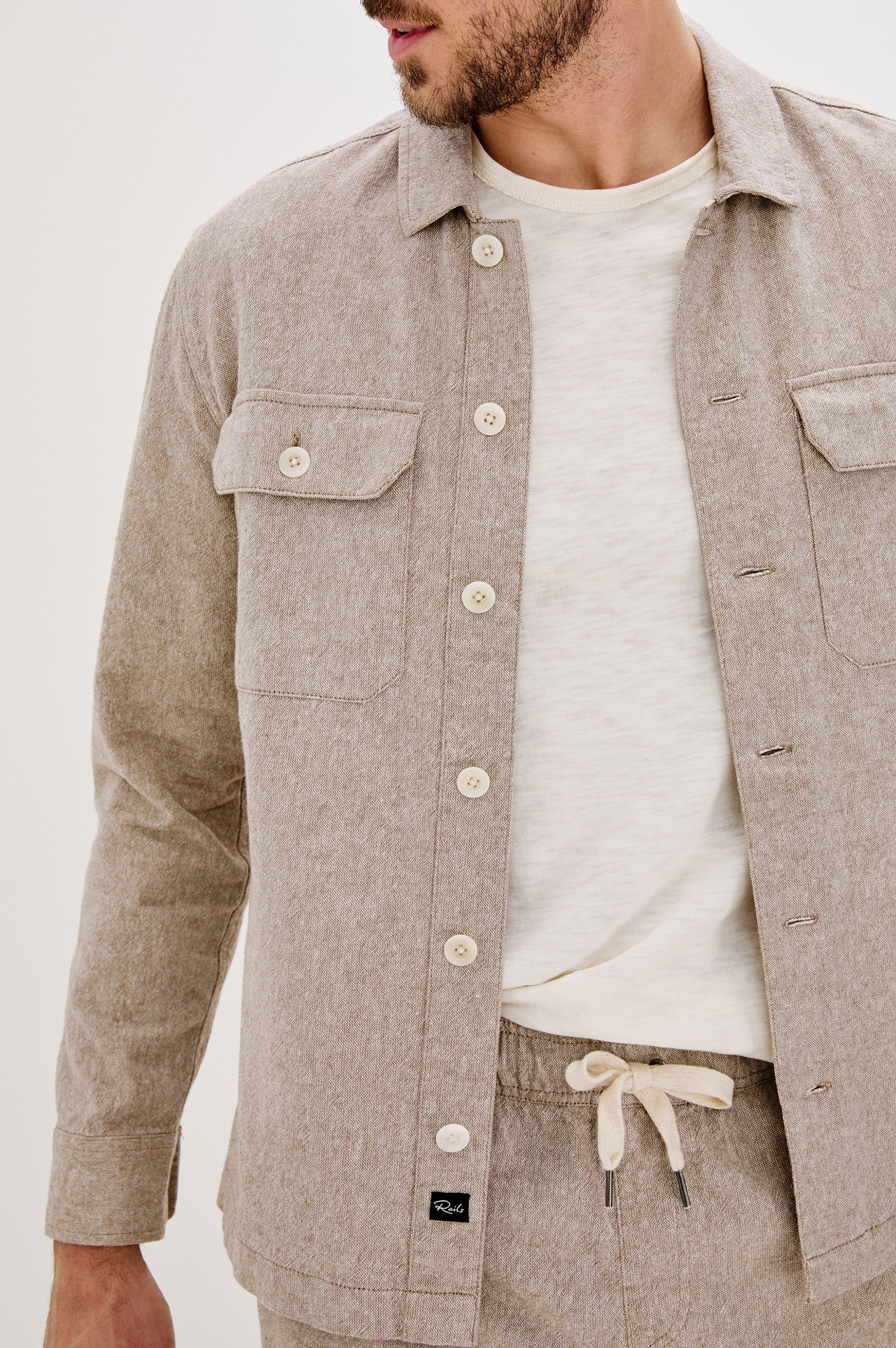 HAYES SHIRT - BULGUR OAT - Image 2