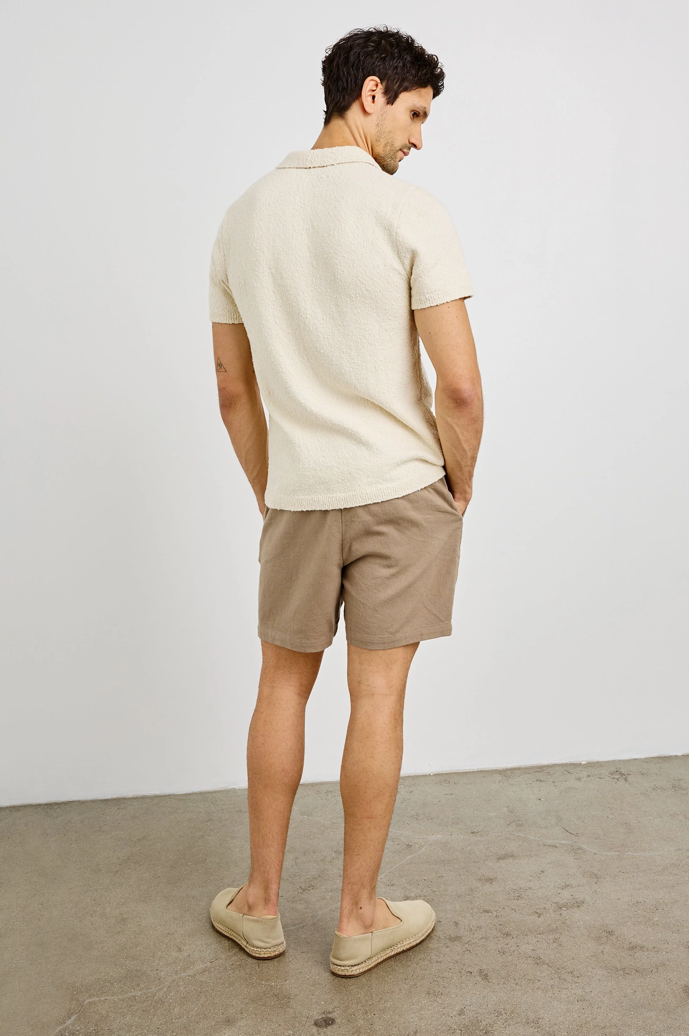 HEATH POLO SHIRT - CREAM - Image 3