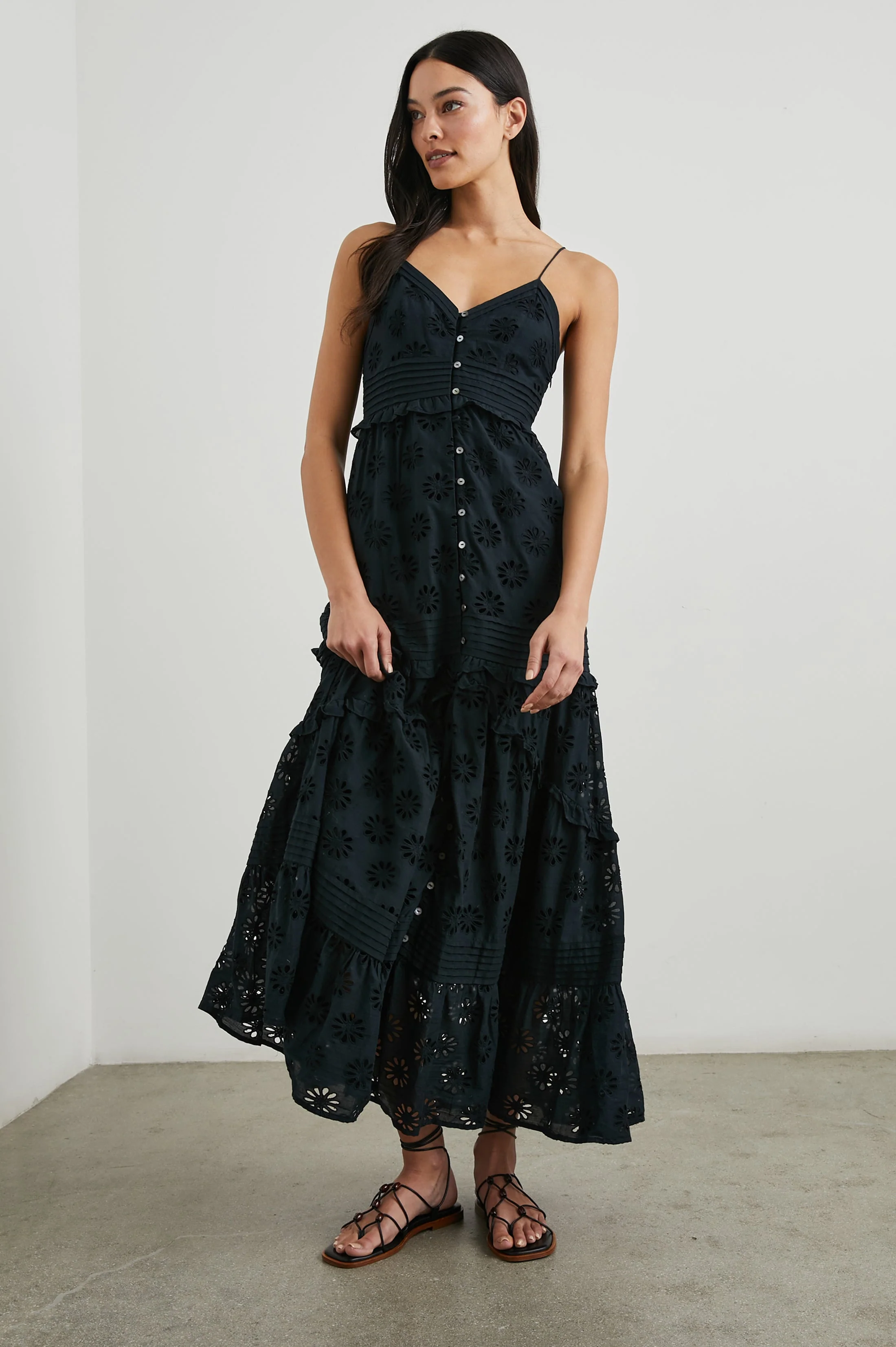 HENRIETTA DRESS - BLACK - Image 3