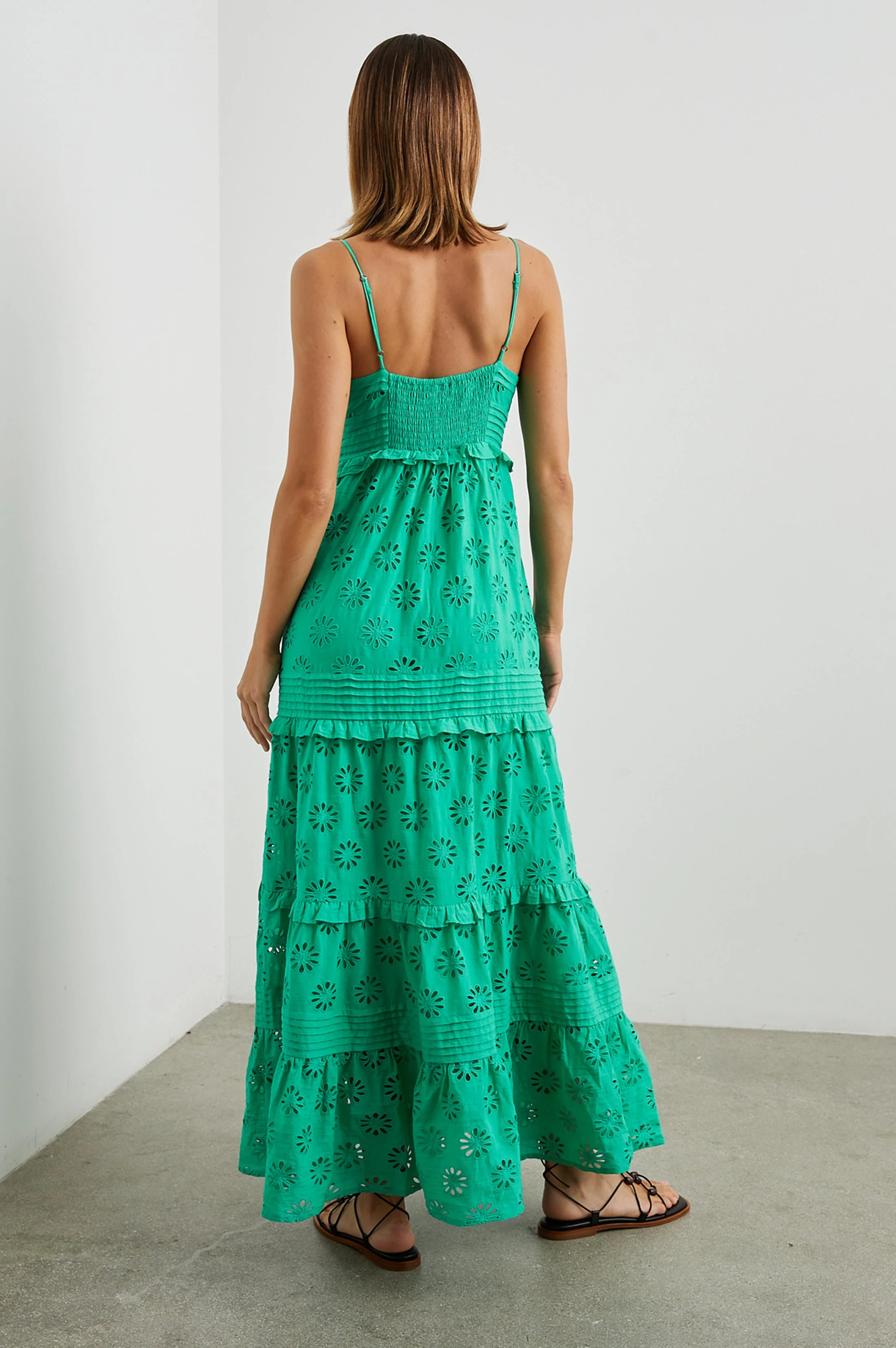 HENRIETTA DRESS - JADE - Image 5