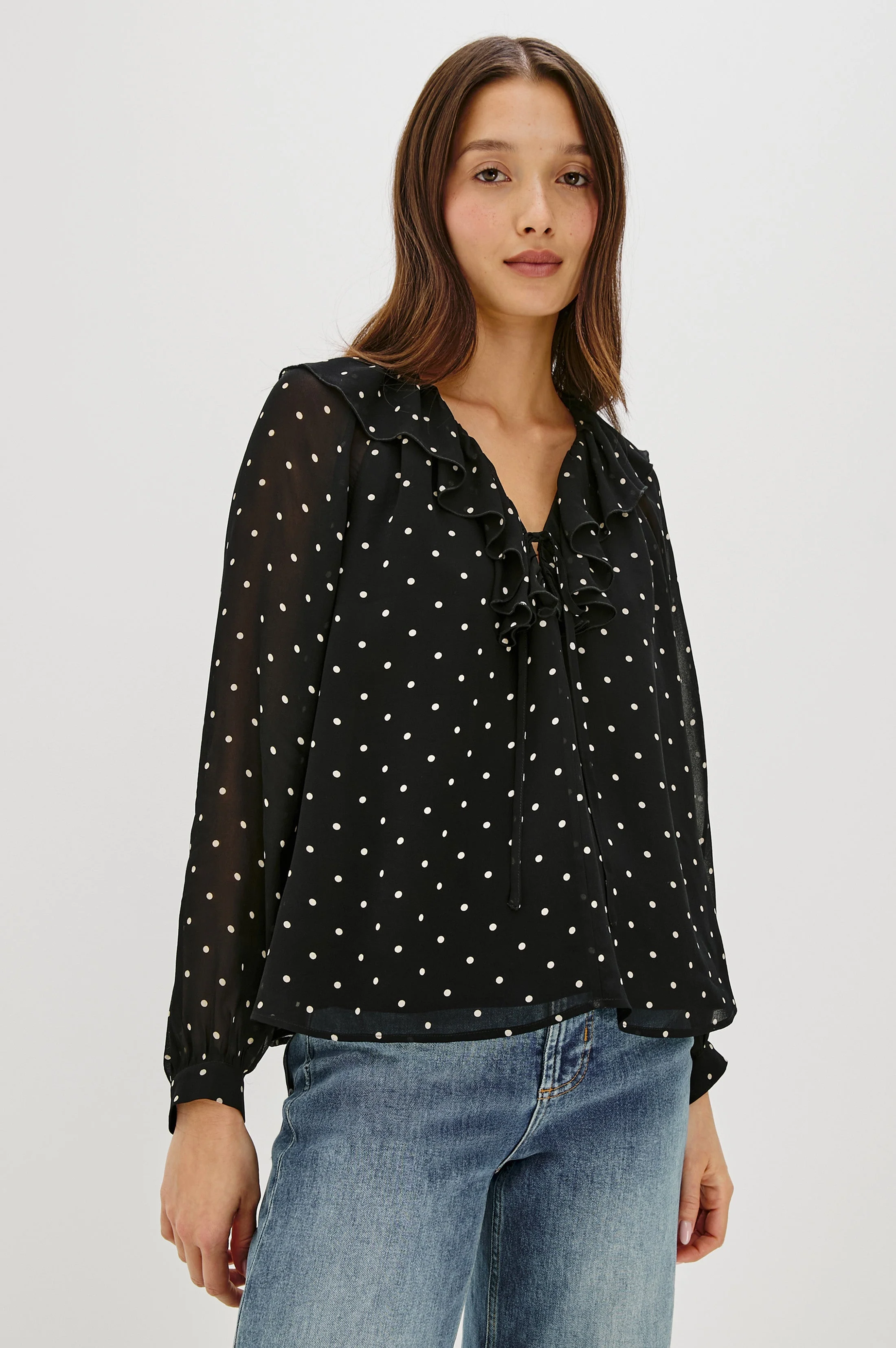 HONORA TOP - POLKA DOTS - Image 3