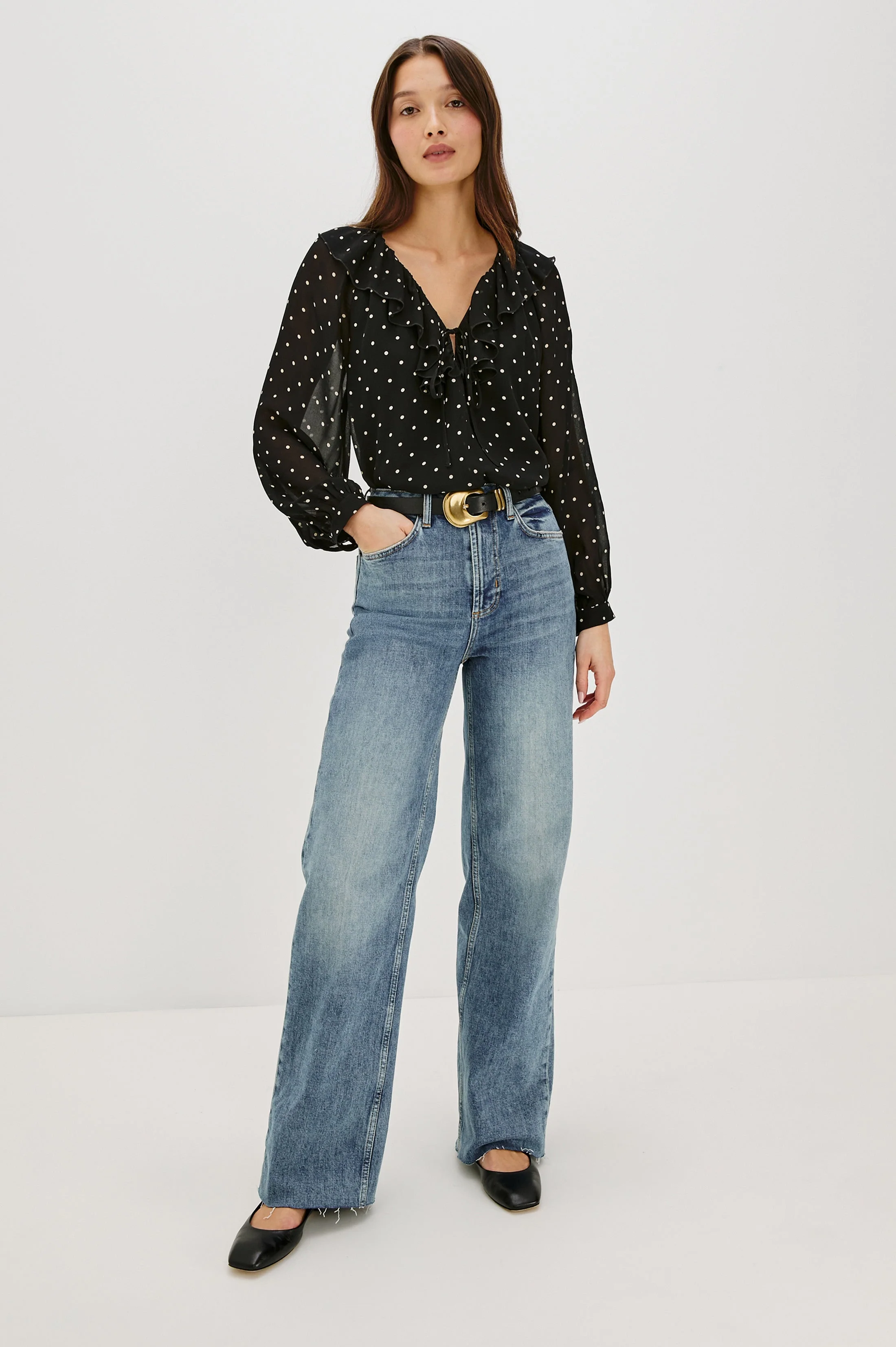 HONORA TOP - POLKA DOTS - Image 4