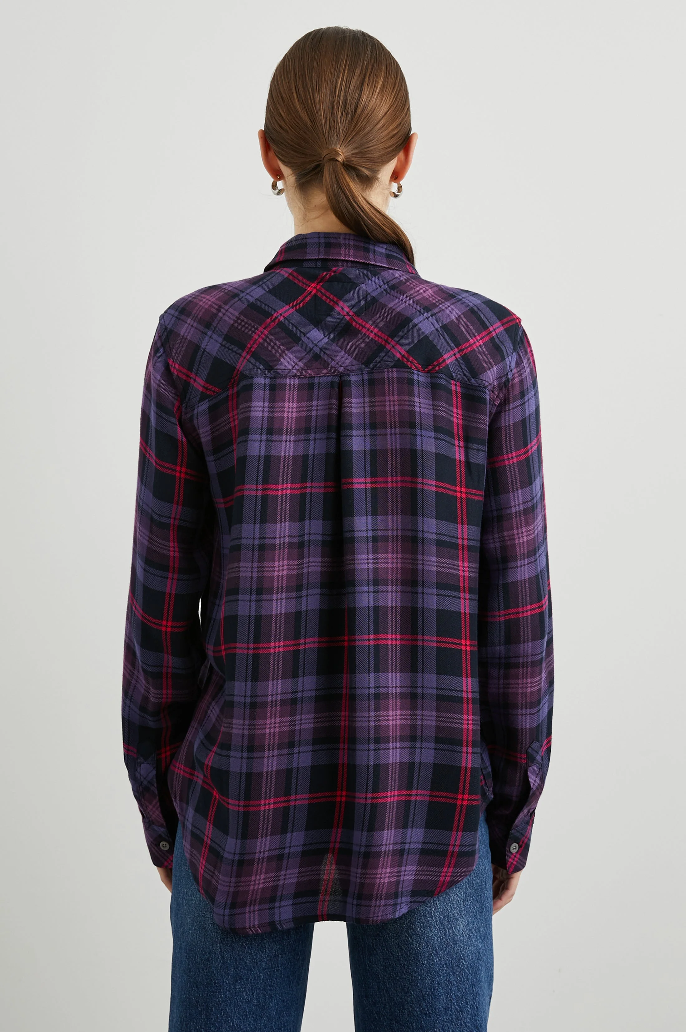 HUNTER SHIRT - AUBERGINE MAGENTA - Image 4
