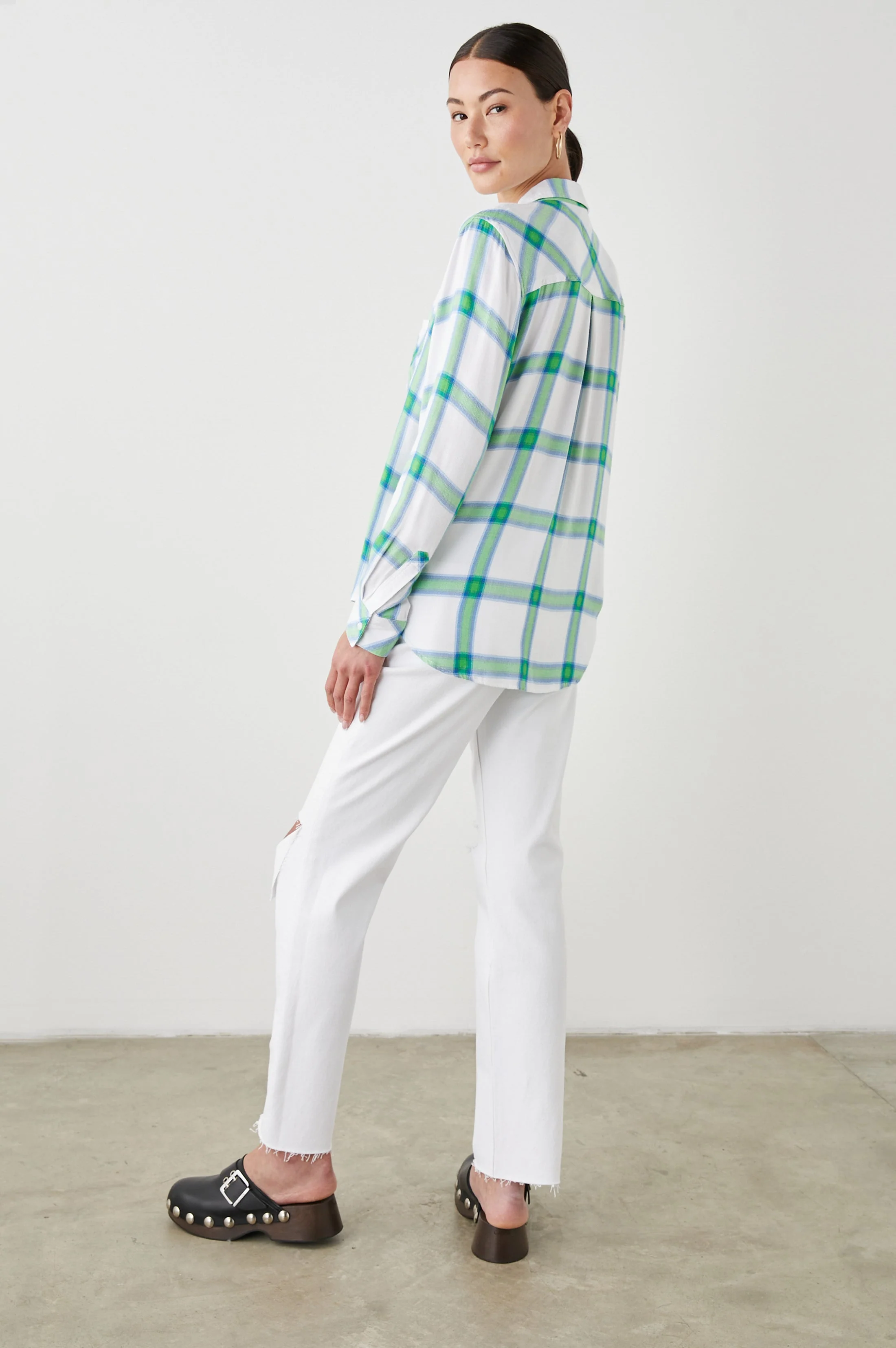 HUNTER SHIRT - AZURE LIME - Image 3