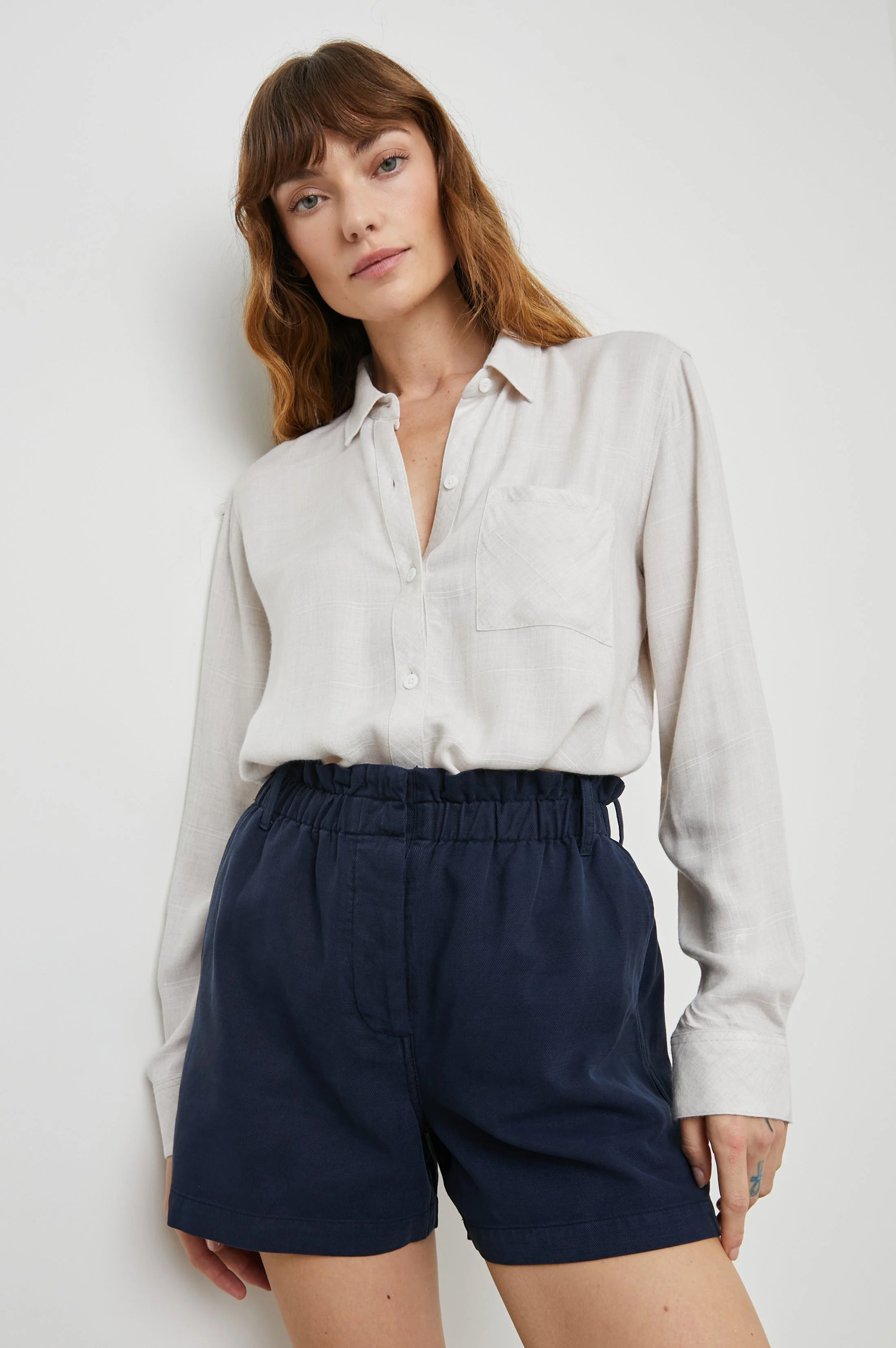 HUNTER SHIRT - BIRCH HEATHER - Image 4