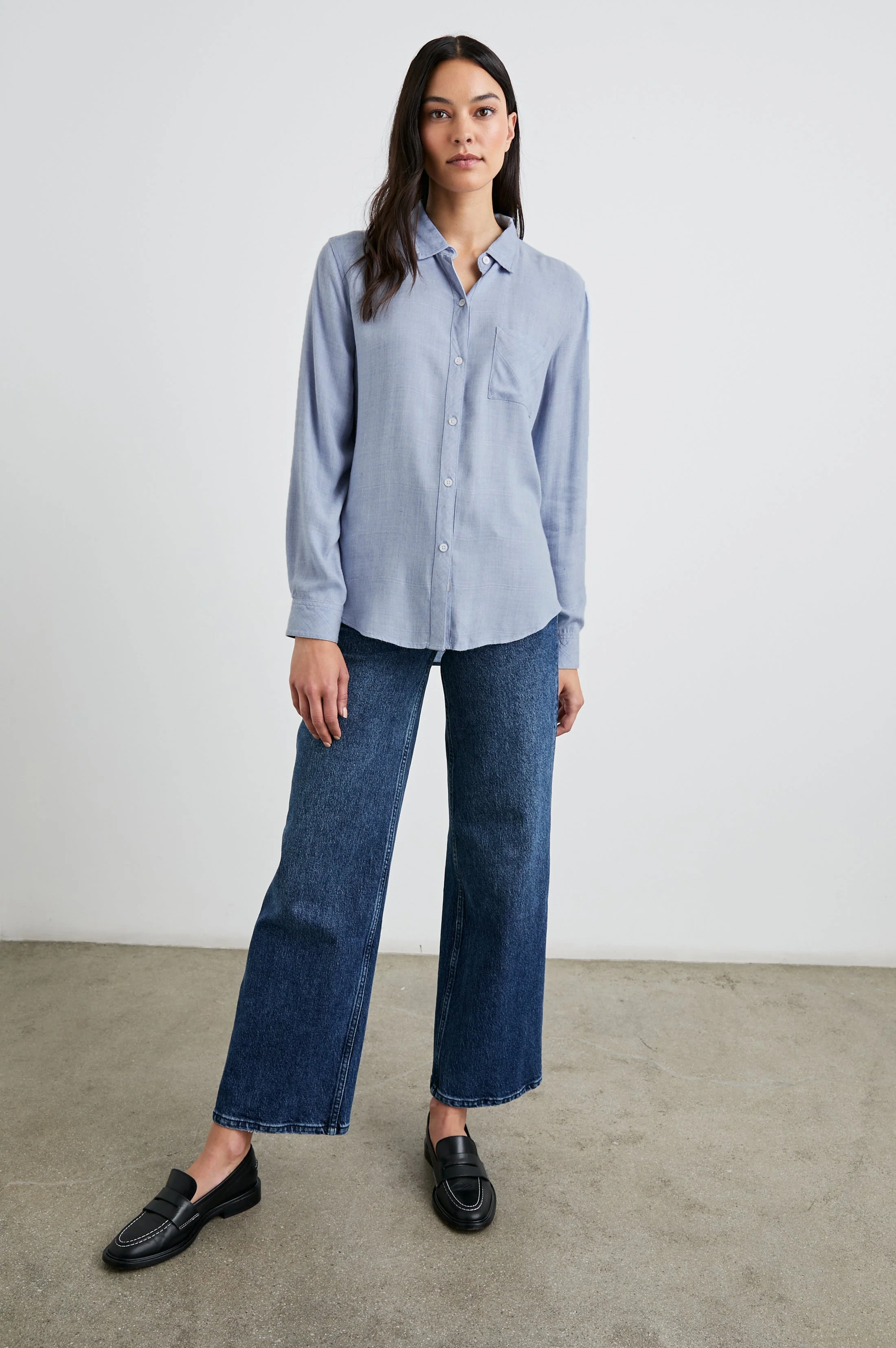 HUNTER SHIRT - CHAMBRAY HEATHER - Image 4