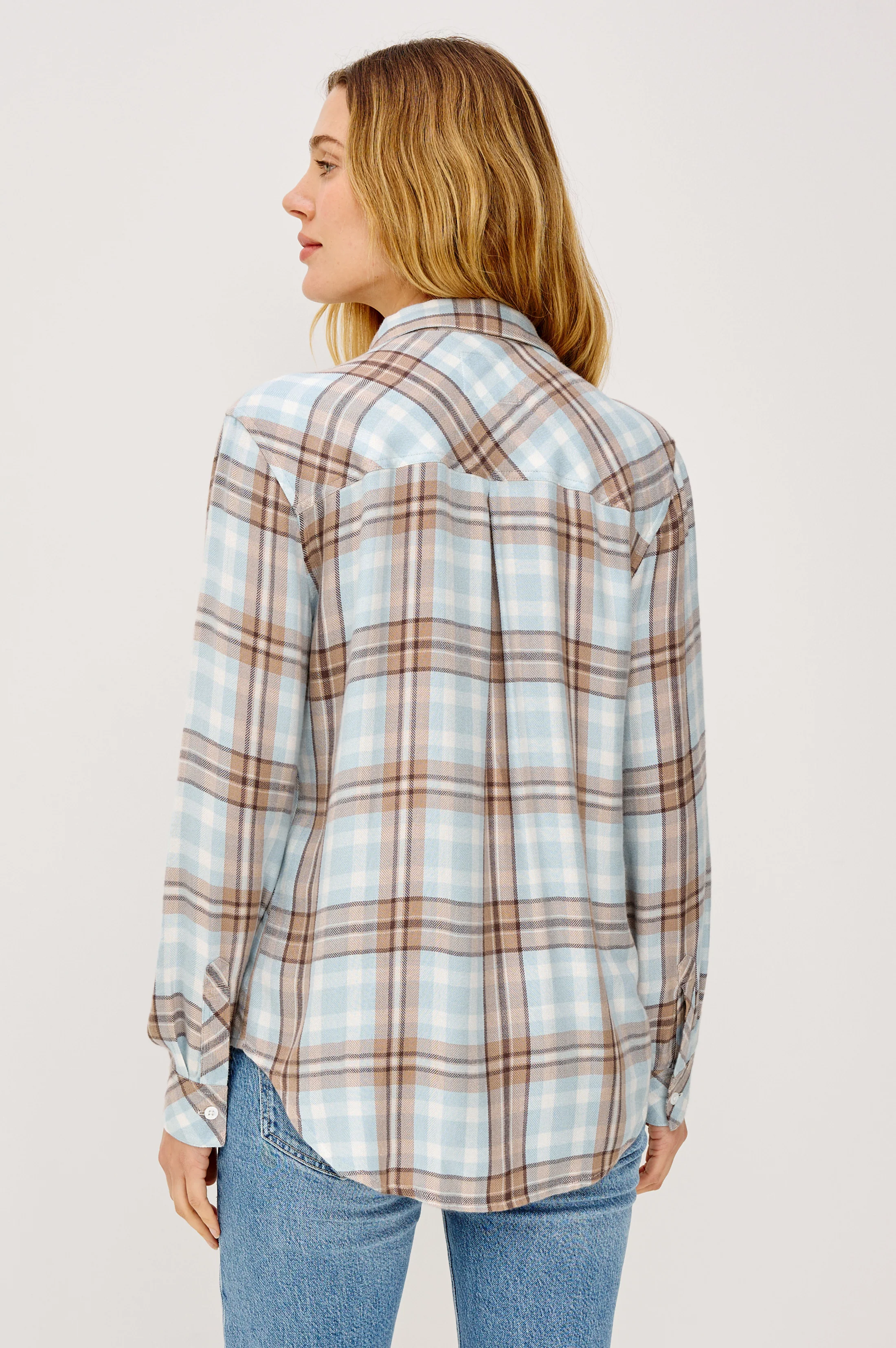 HUNTER SHIRT - CHAMBRAY IVORY DUNE - Image 5