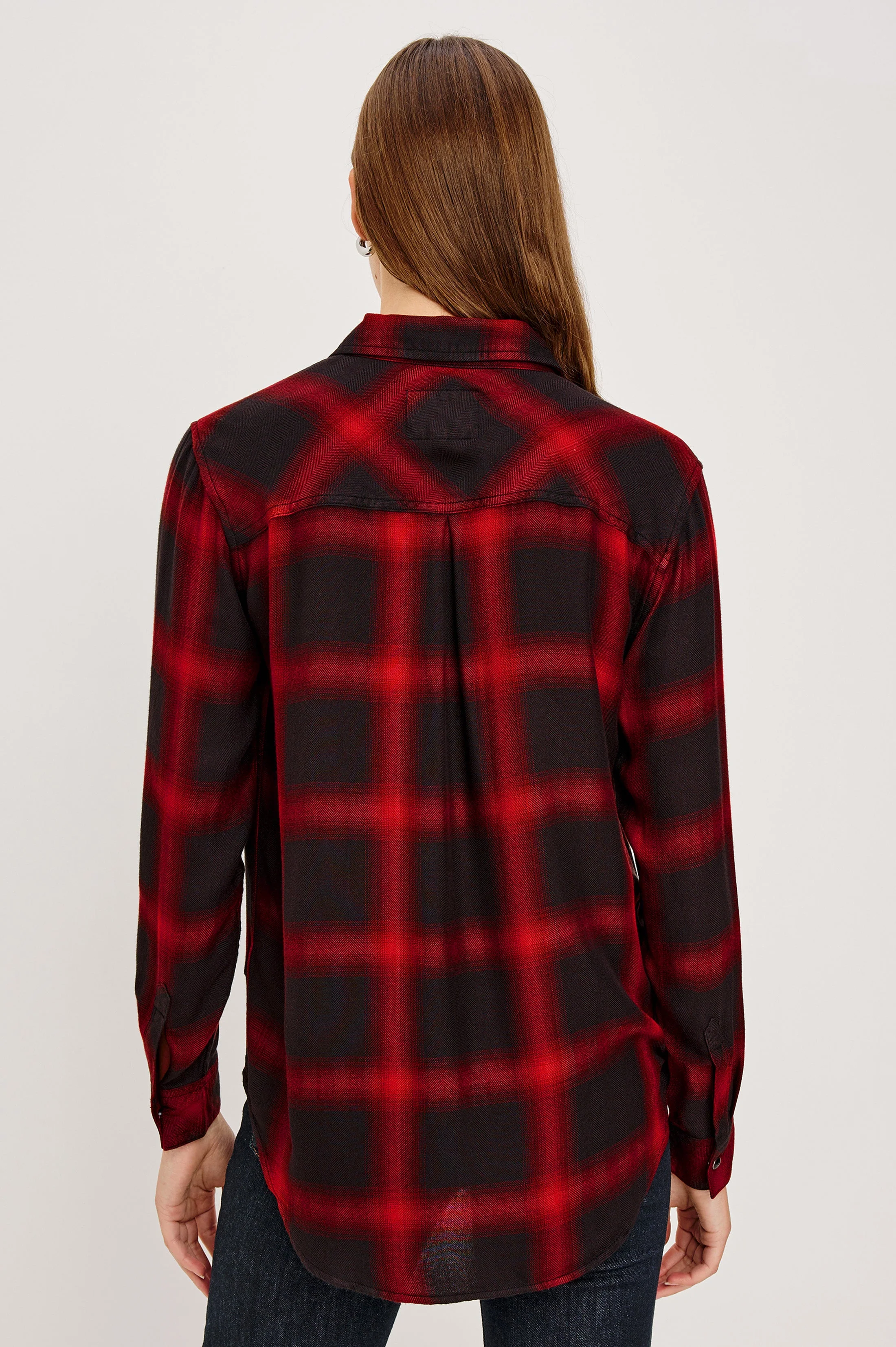 HUNTER SHIRT - DIFFUSED CARDINAL BLACK - Image 5