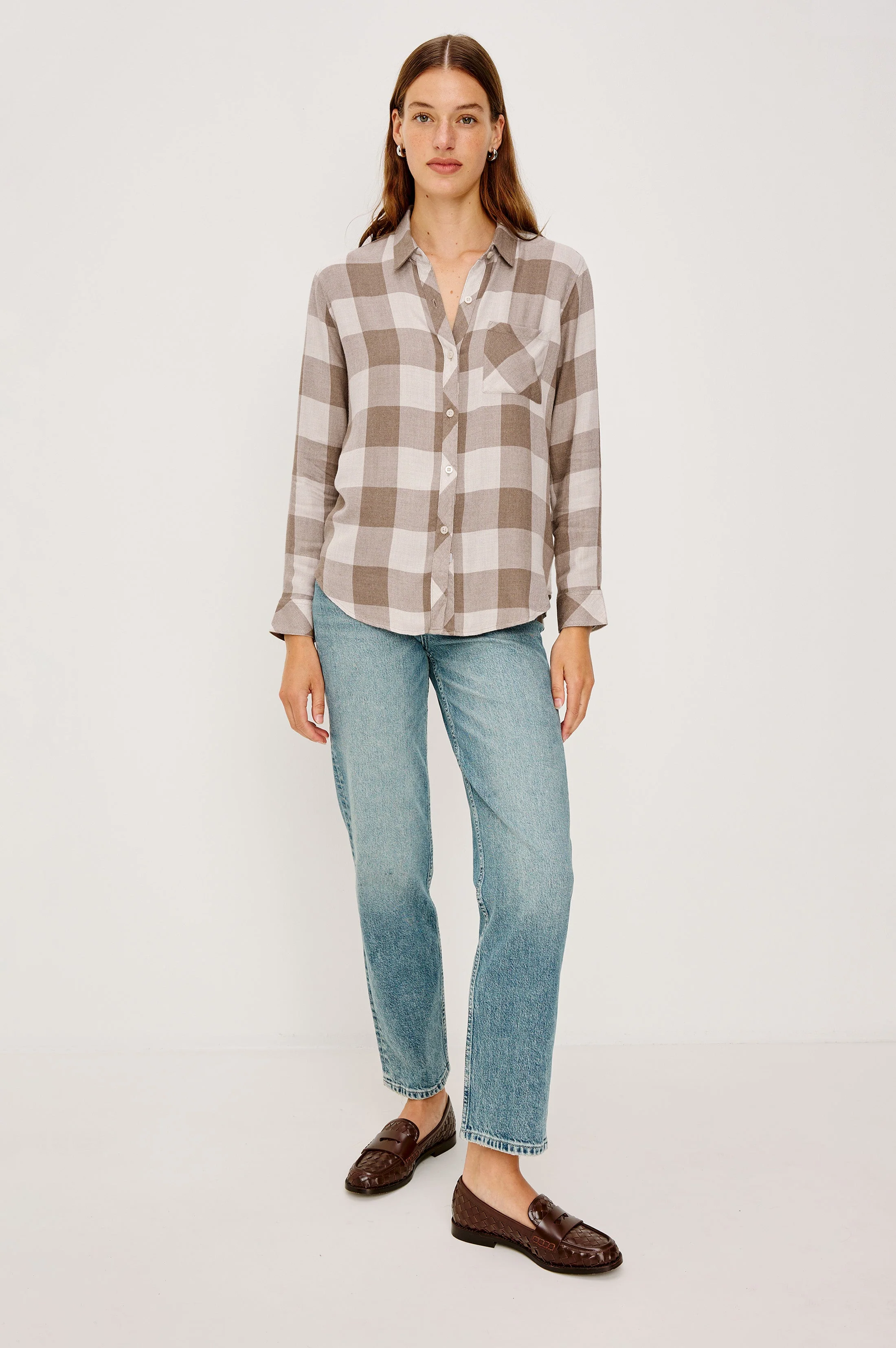 HUNTER SHIRT - DOVE BROWN - Image 3