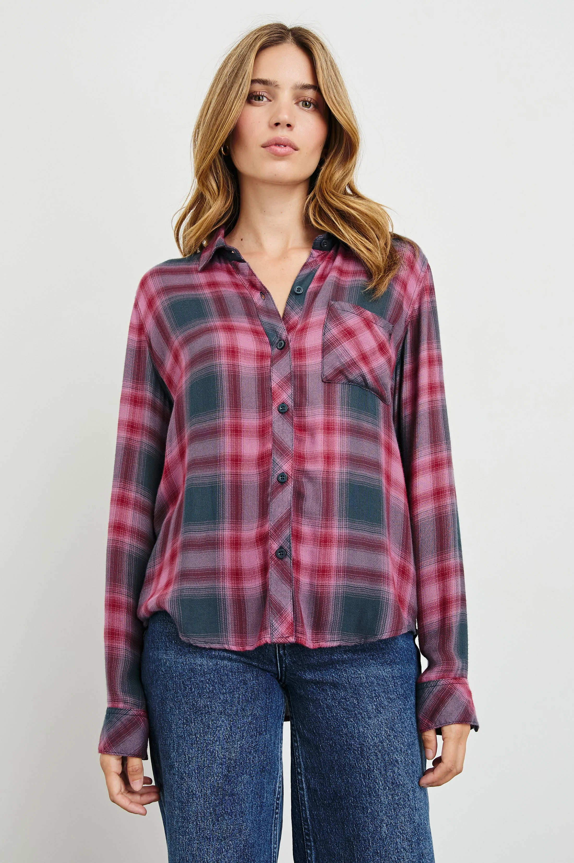 HUNTER SHIRT - DUSTY MAUVE EVERGREEN - Image 4