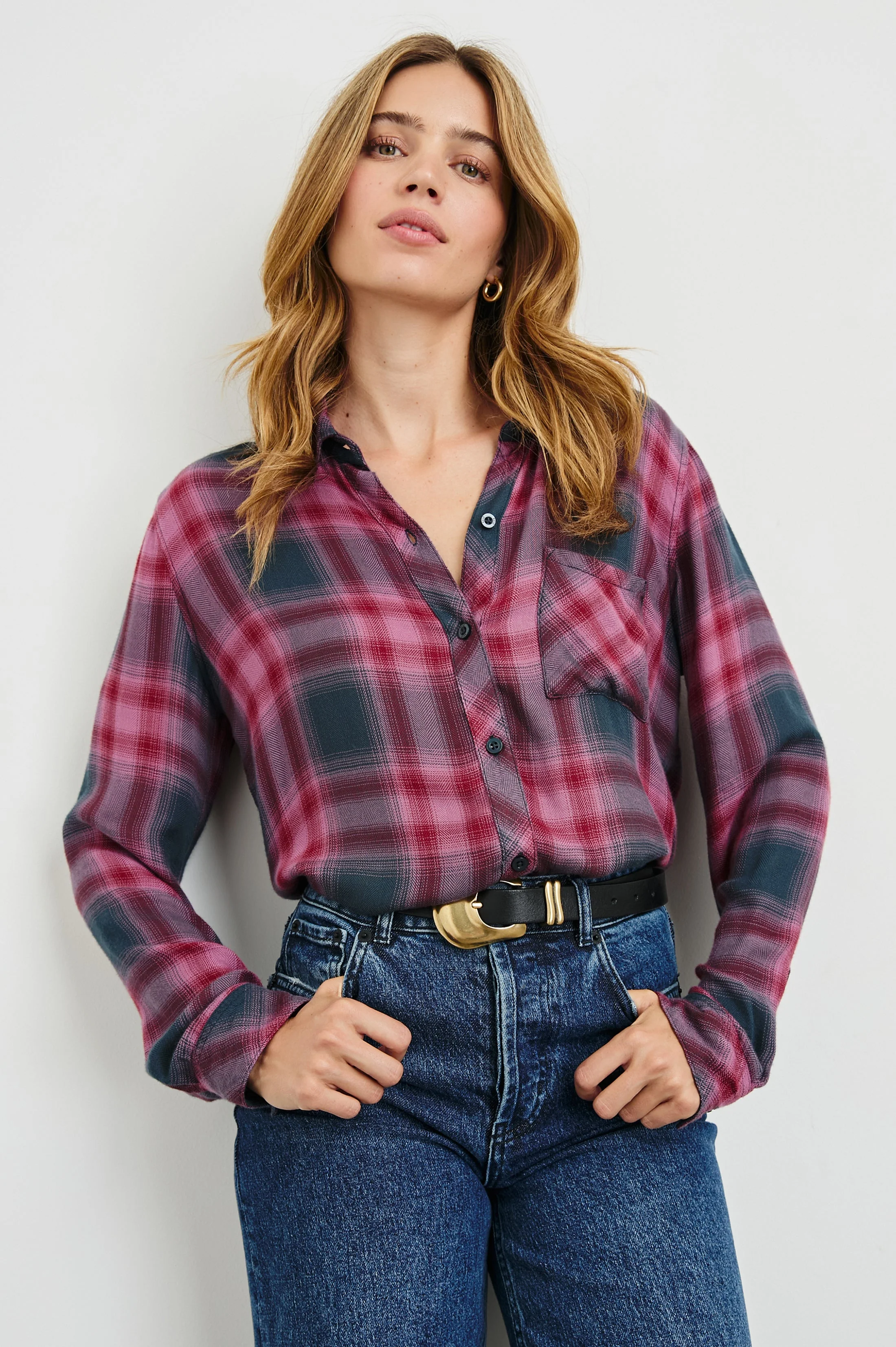 HUNTER SHIRT - DUSTY MAUVE EVERGREEN - Image 5