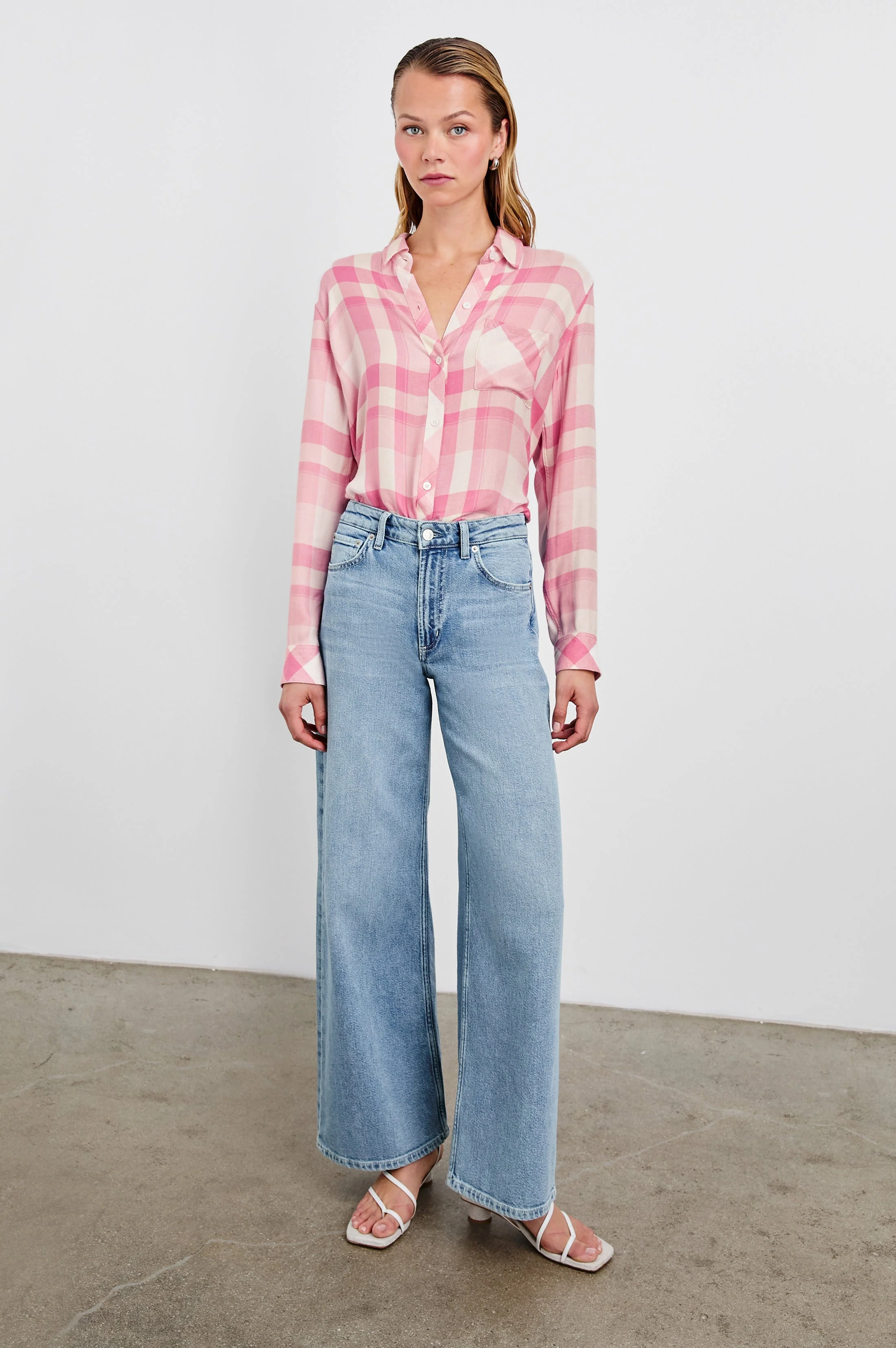 HUNTER SHIRT - IVORY ROSE - Image 4