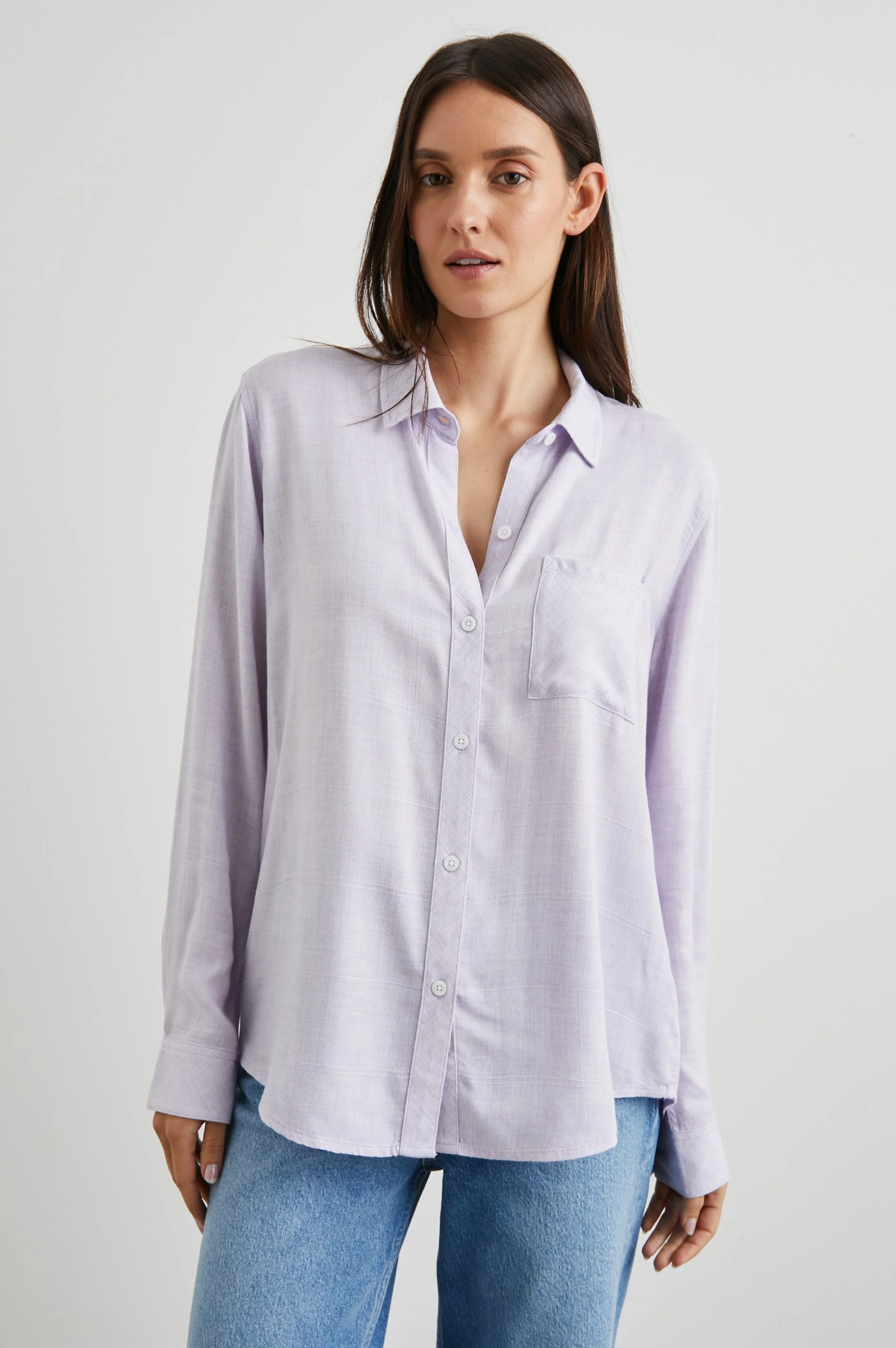 HUNTER SHIRT - LAVENDER HEATHER - Image 2