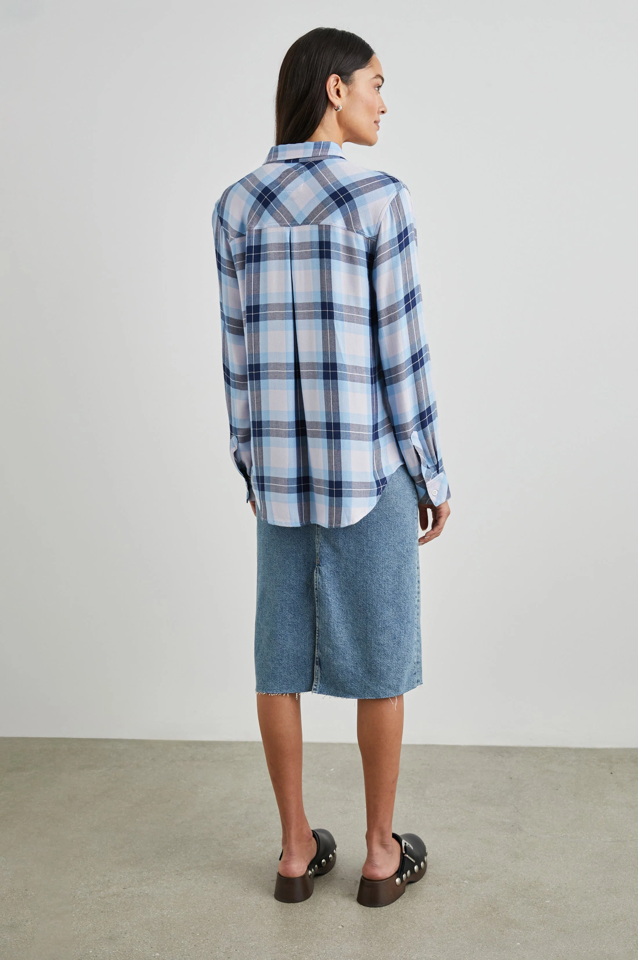 HUNTER SHIRT - LILAC CRYSTAL NAVY - Image 4