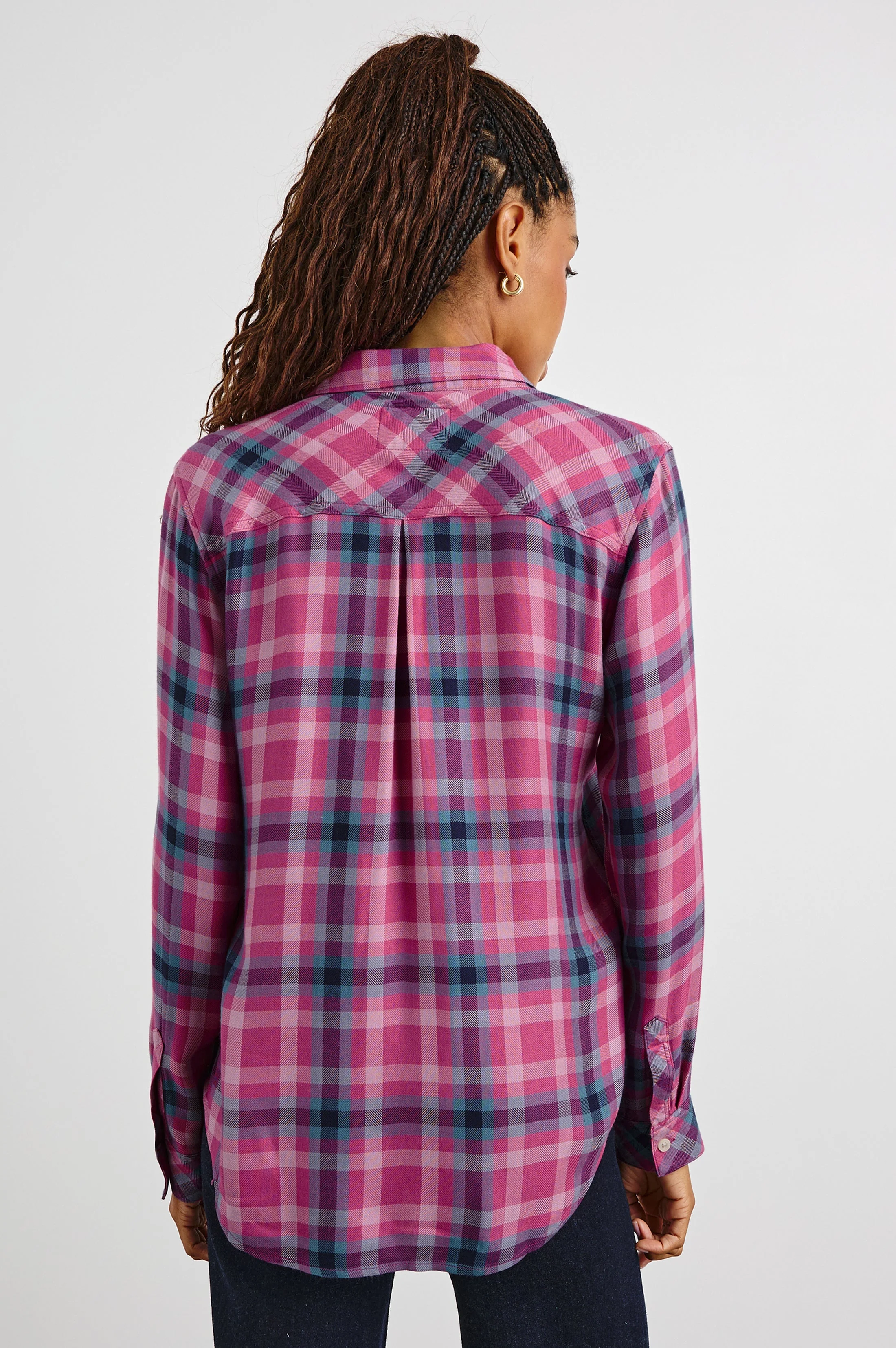 HUNTER SHIRT - MAGENTA STONE BLUE - Image 10