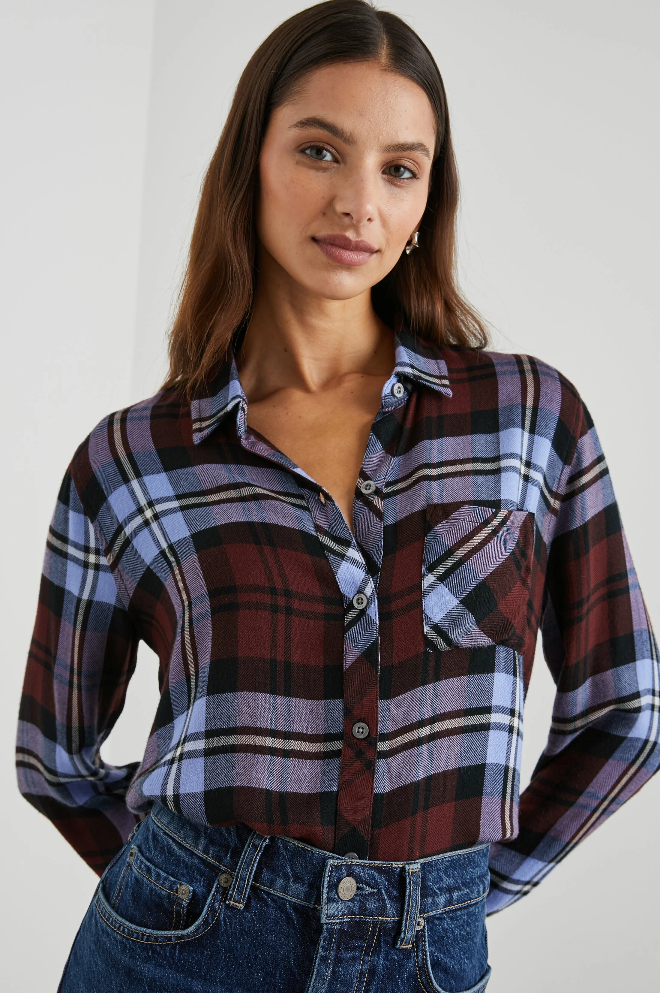 HUNTER SHIRT - MULBERRY PLUM