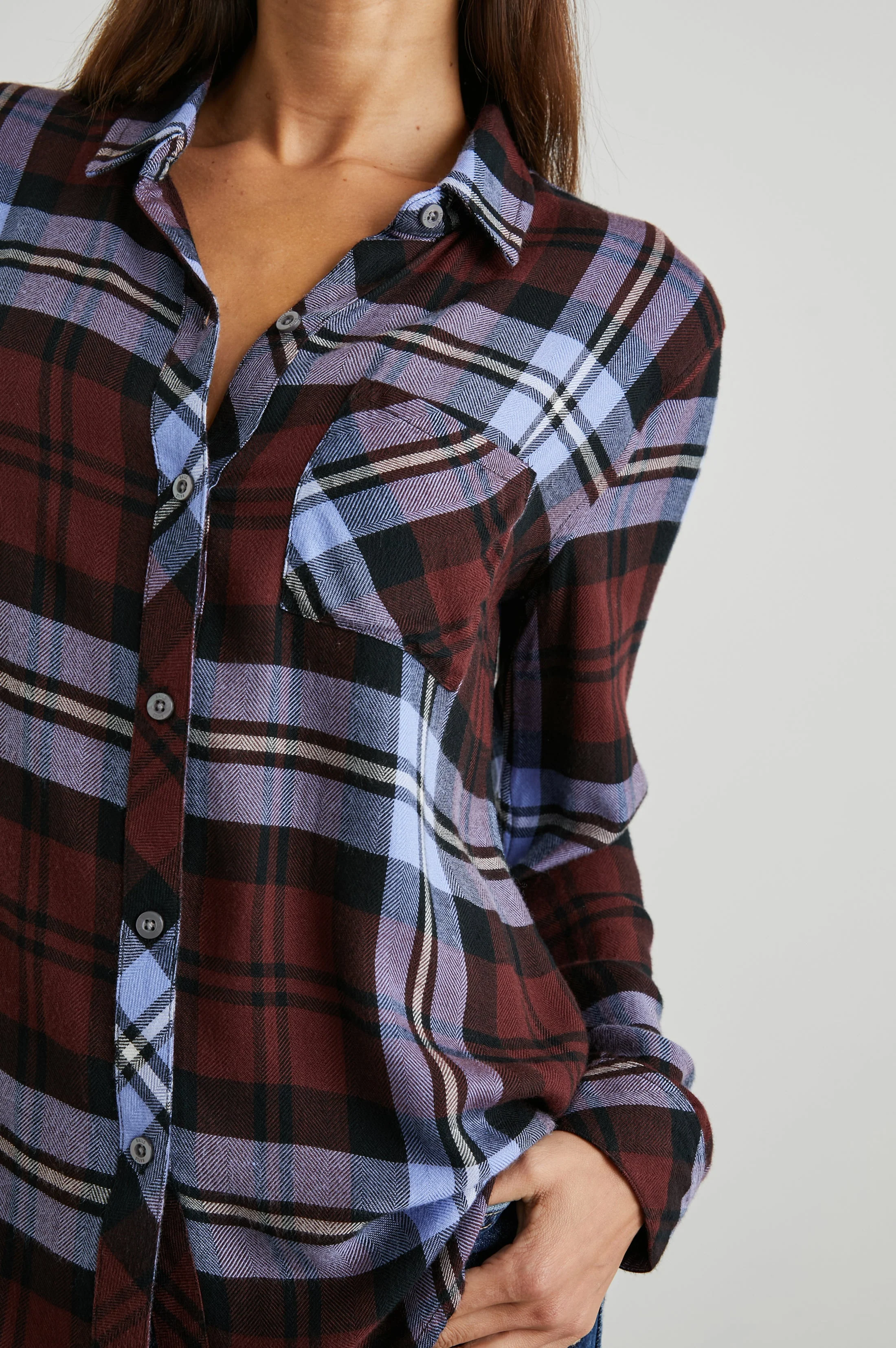 HUNTER SHIRT - MULBERRY PLUM - Image 2