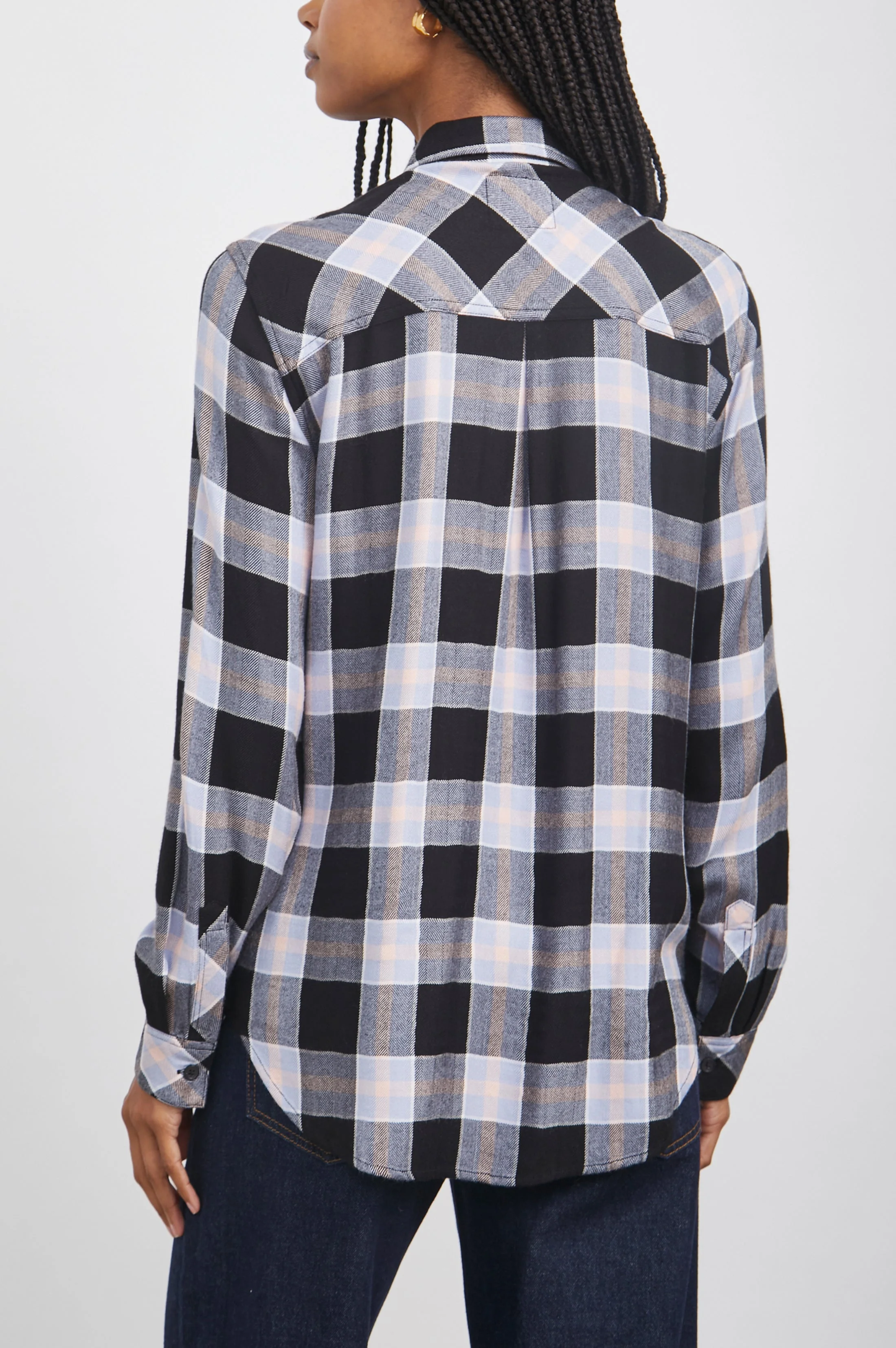 HUNTER SHIRT - ONYX PERWINKLE BLUSH - Image 5