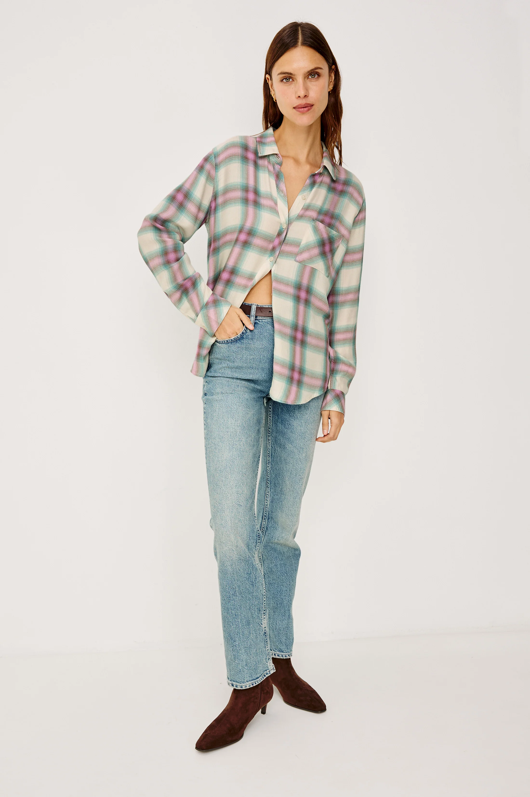 HUNTER SHIRT - PERIWINKLE BLUE - Image 4