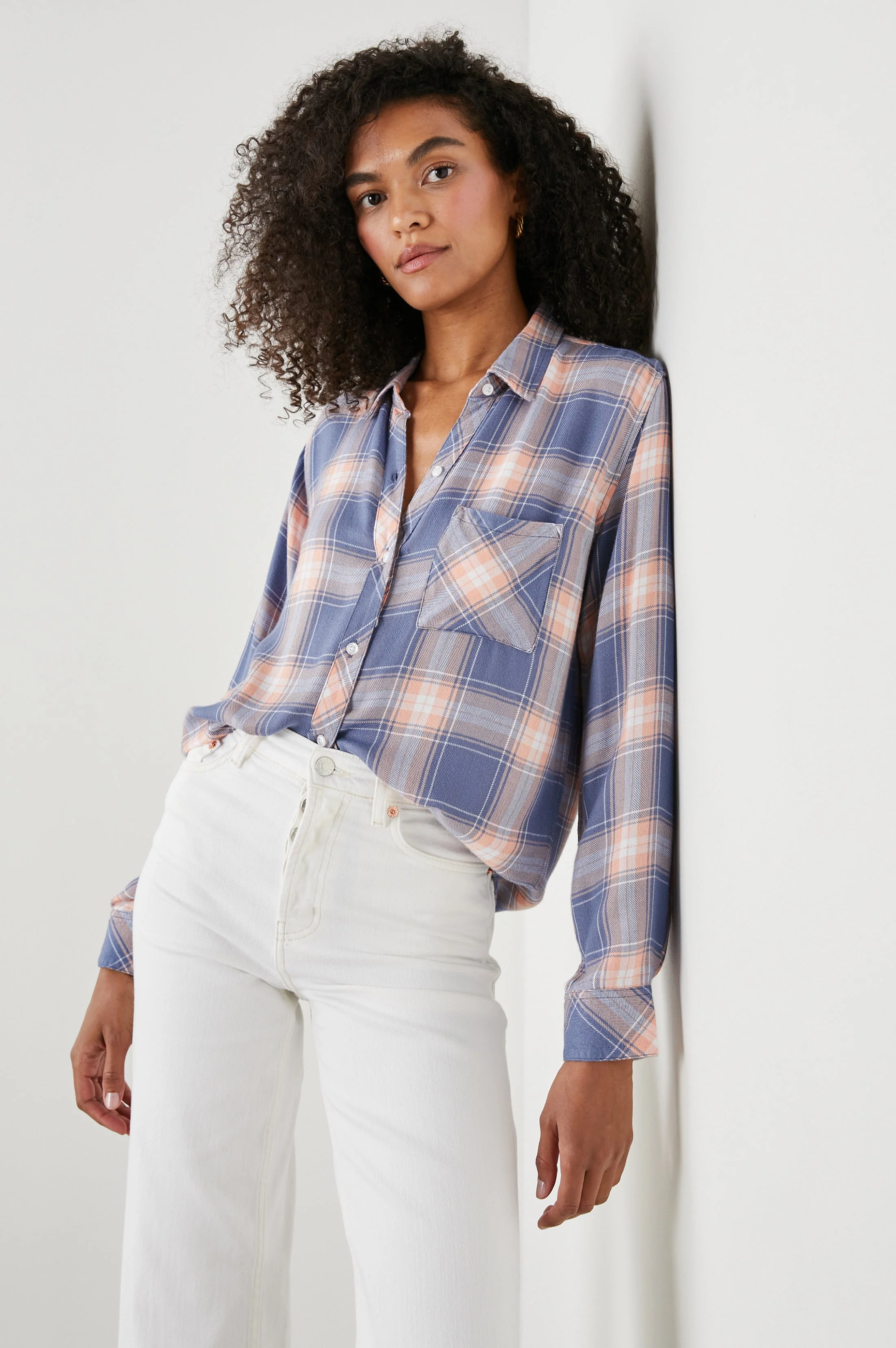 HUNTER SHIRT - STEEL PEACH