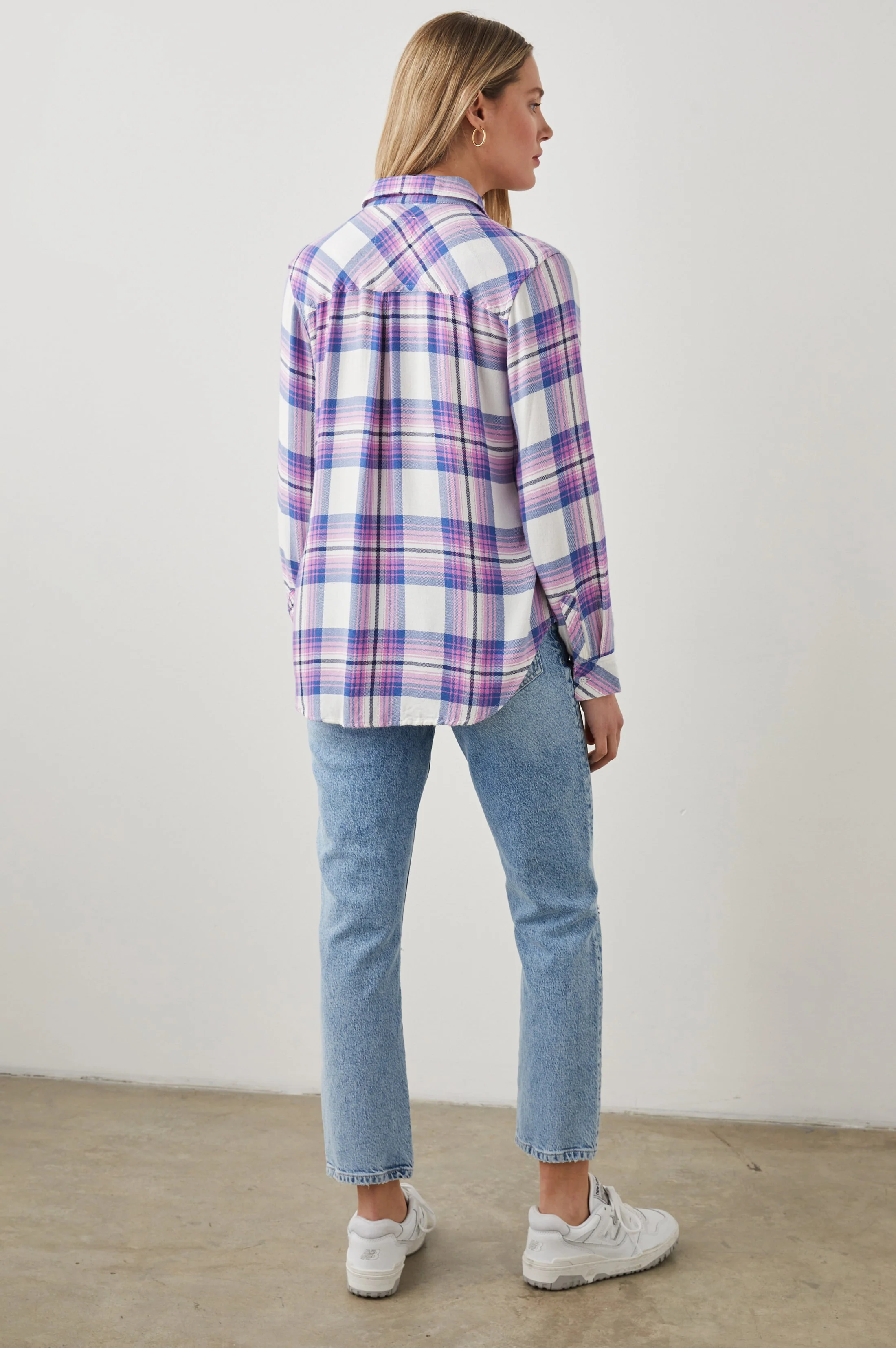 HUNTER SHIRT - WHITE DENIM BERRY - Image 6