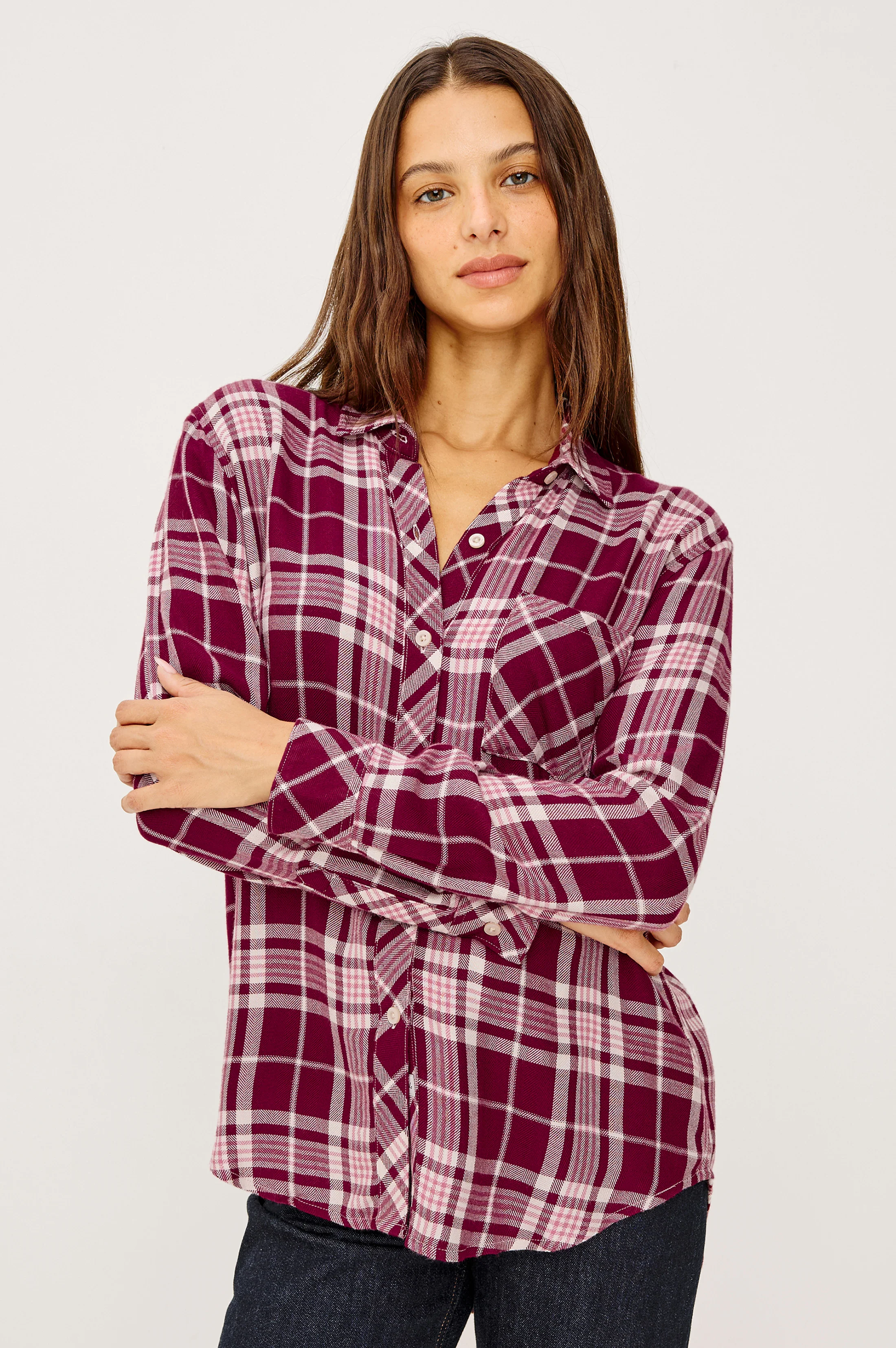 HUNTER SHIRT - WINTERBERRY - Image 4