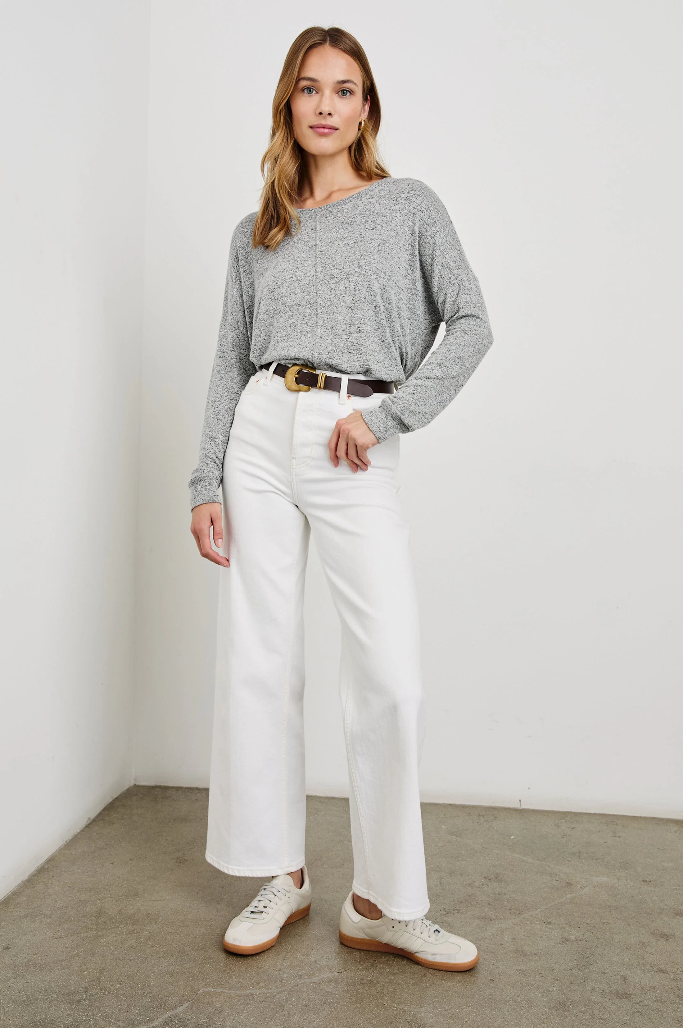 IGGY TOP - MELANGE GREY - Image 3