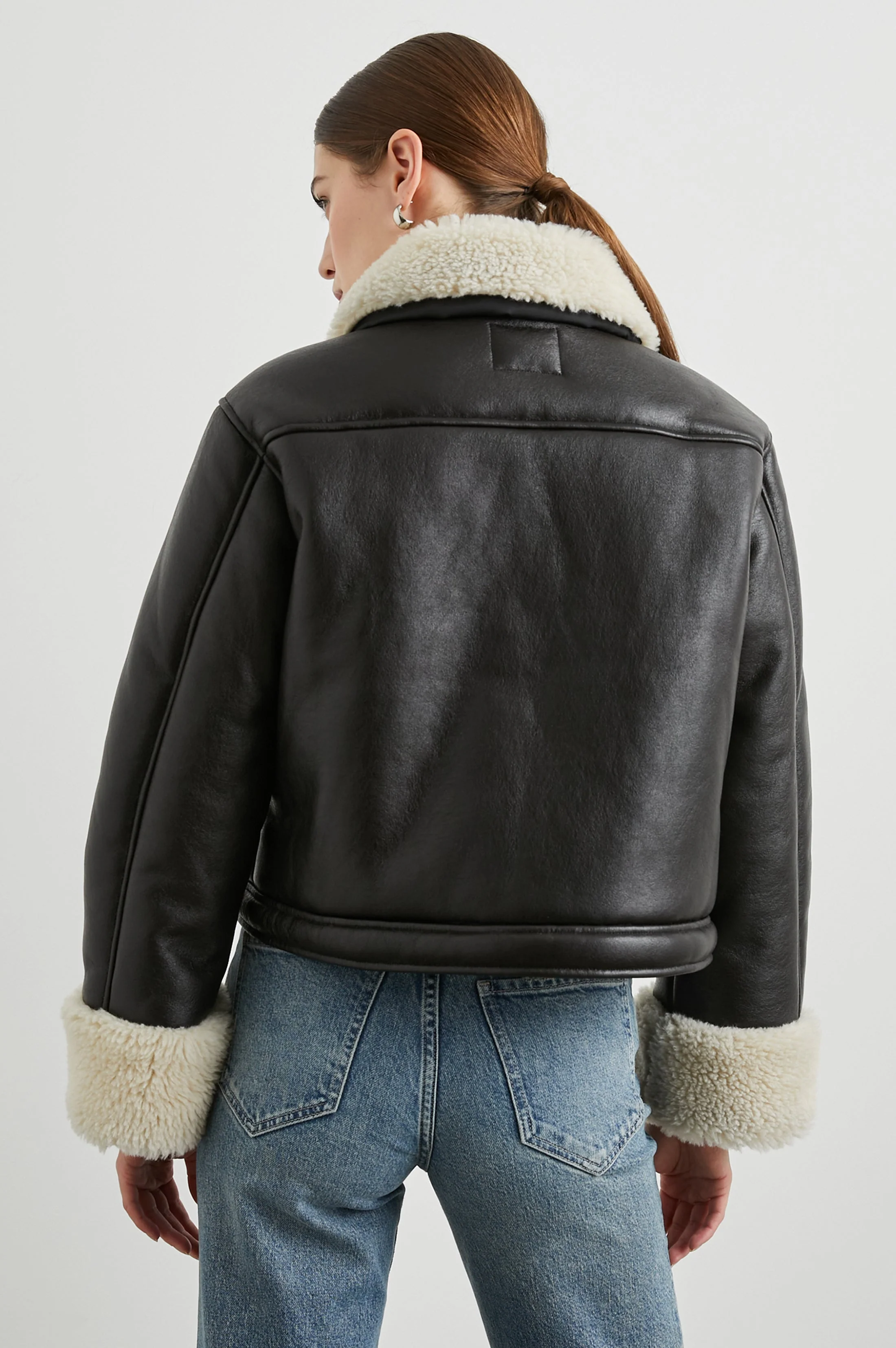 IMANI JACKET - BLACK IVORY - Image 5