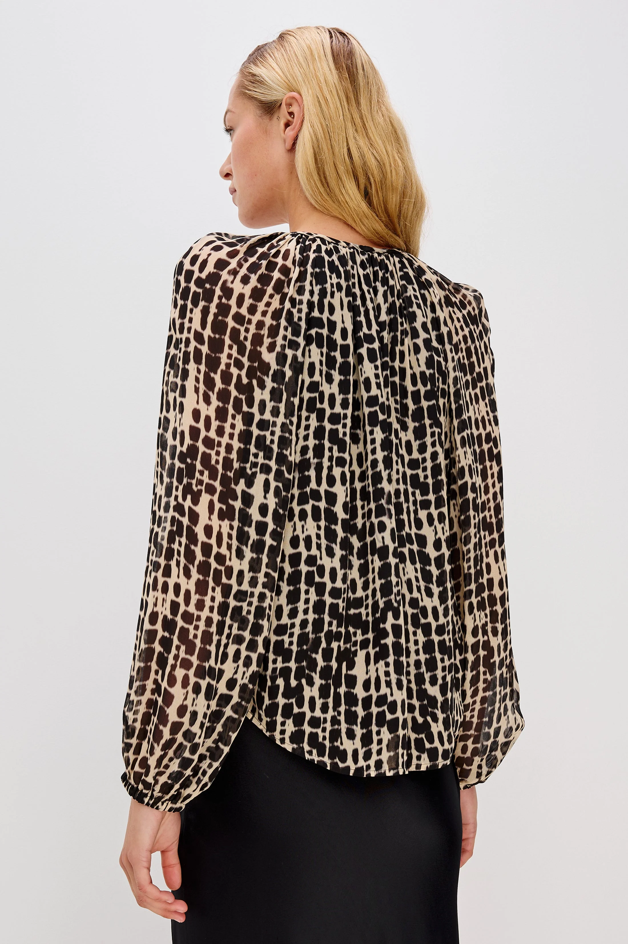 INDI TOP - SPOTTED SHIBORI - Image 5