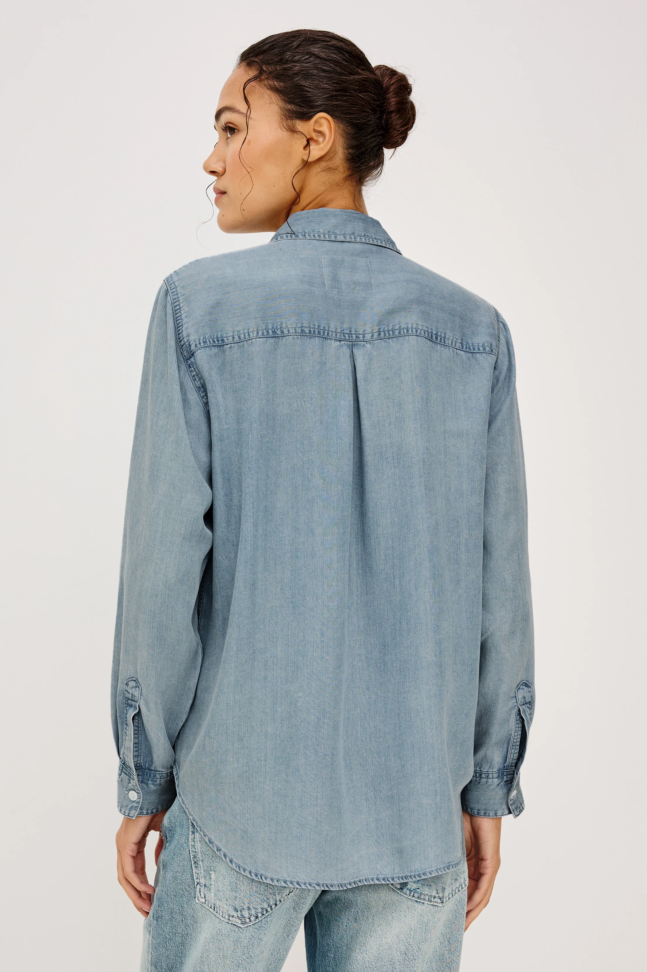 INGRID SHIRT - MED VINTAGE  CLOUD WASH - Image 5