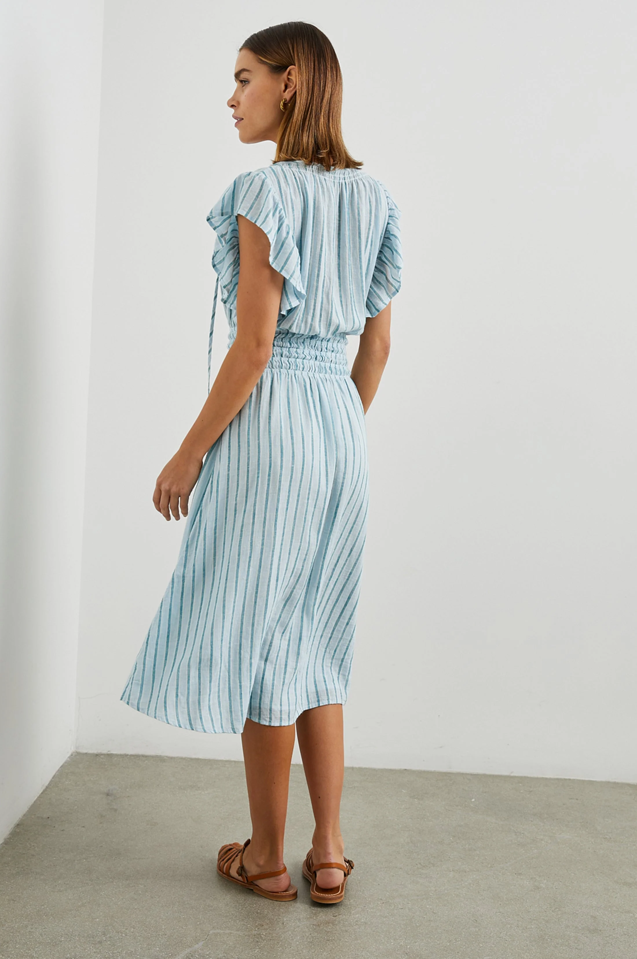 IONA DRESS - CAMBRIA STRIPE - Image 5
